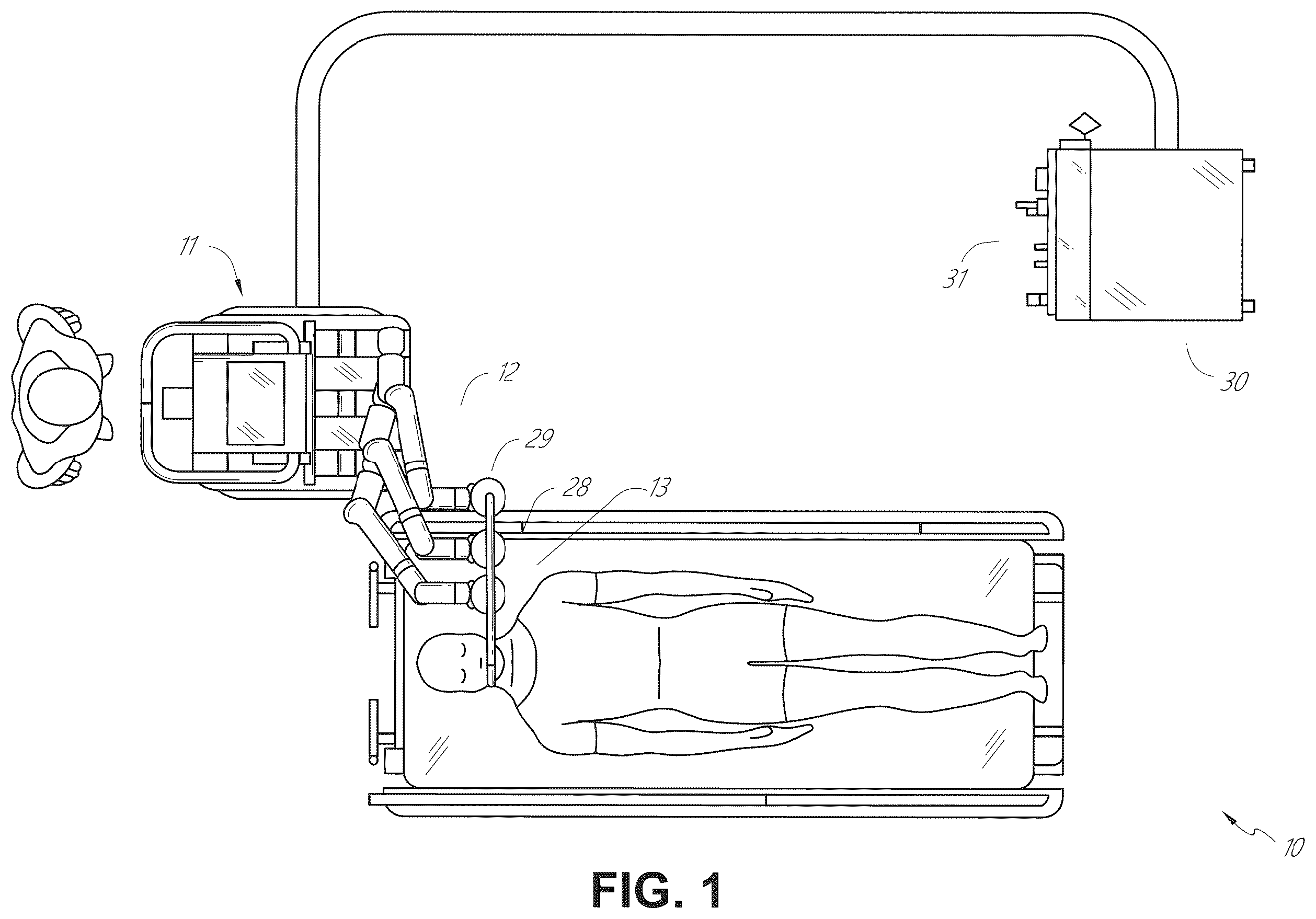 Patent US12588964 Figure 1 – Medical instrument guidance with robotic systems