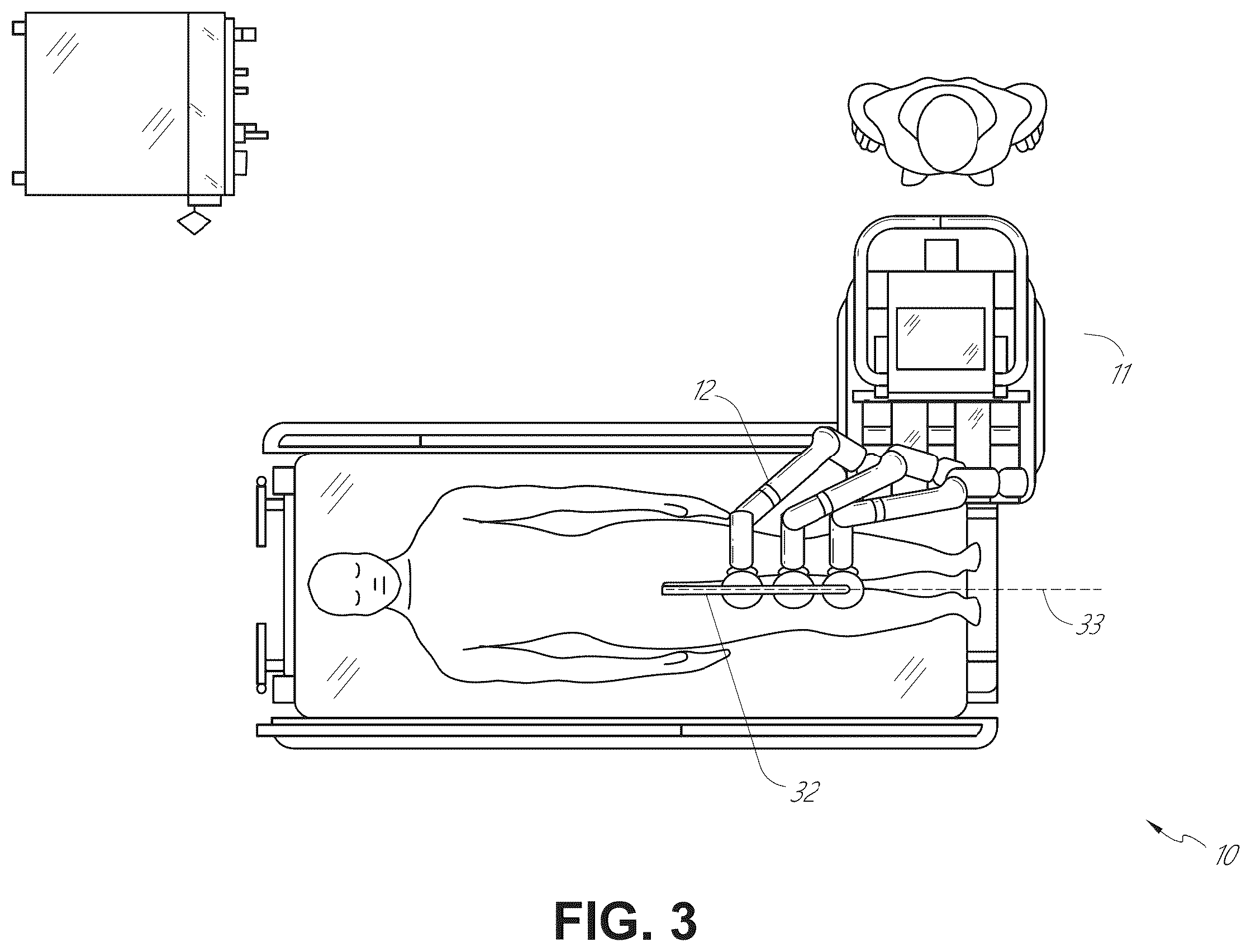Patent US12588964 Figure 3 – Medical instrument guidance with robotic systems