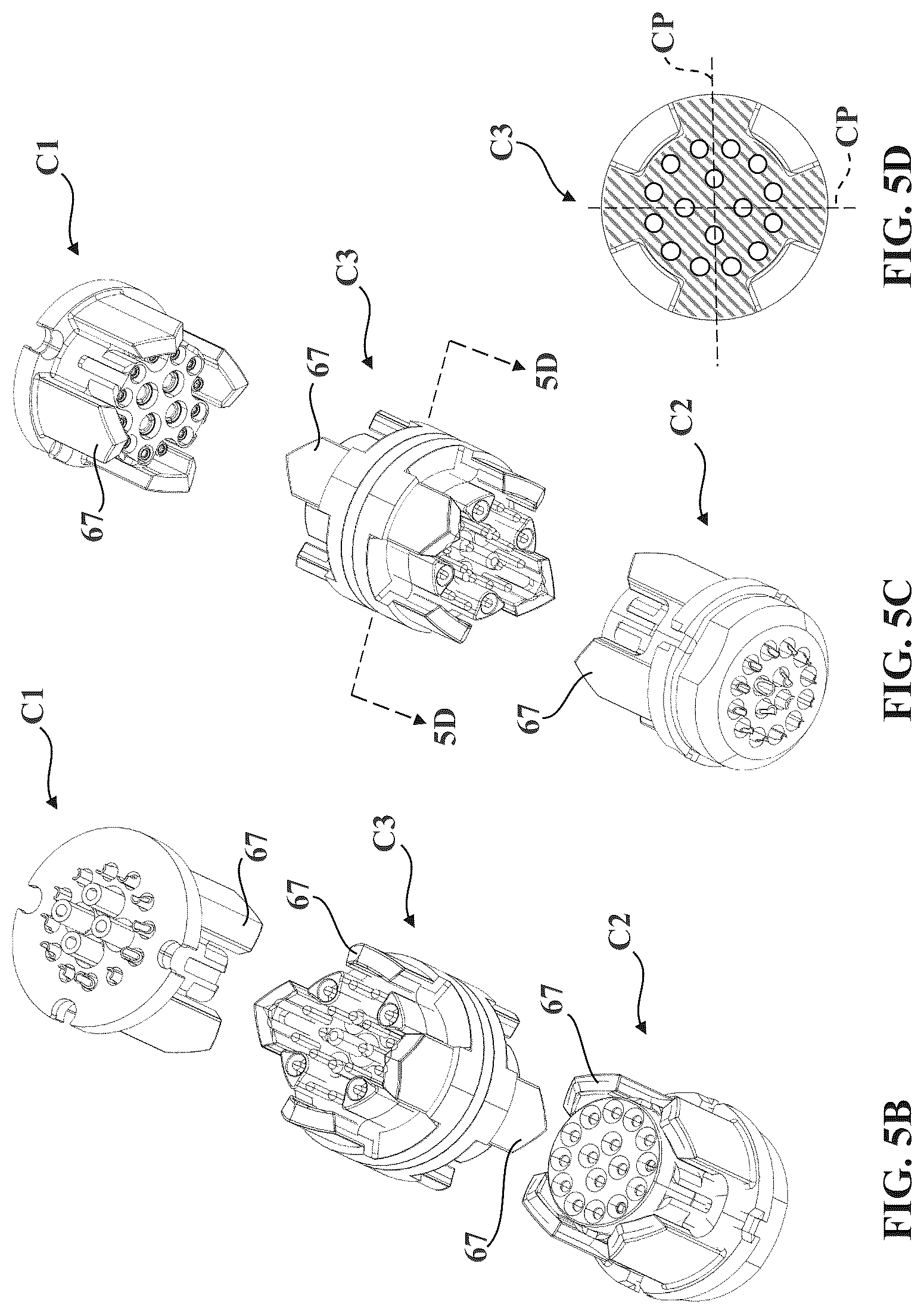Patent US12588966 Figure 5 – Robotic surgical system with illumination device to indicate mounting assembly installation condition
