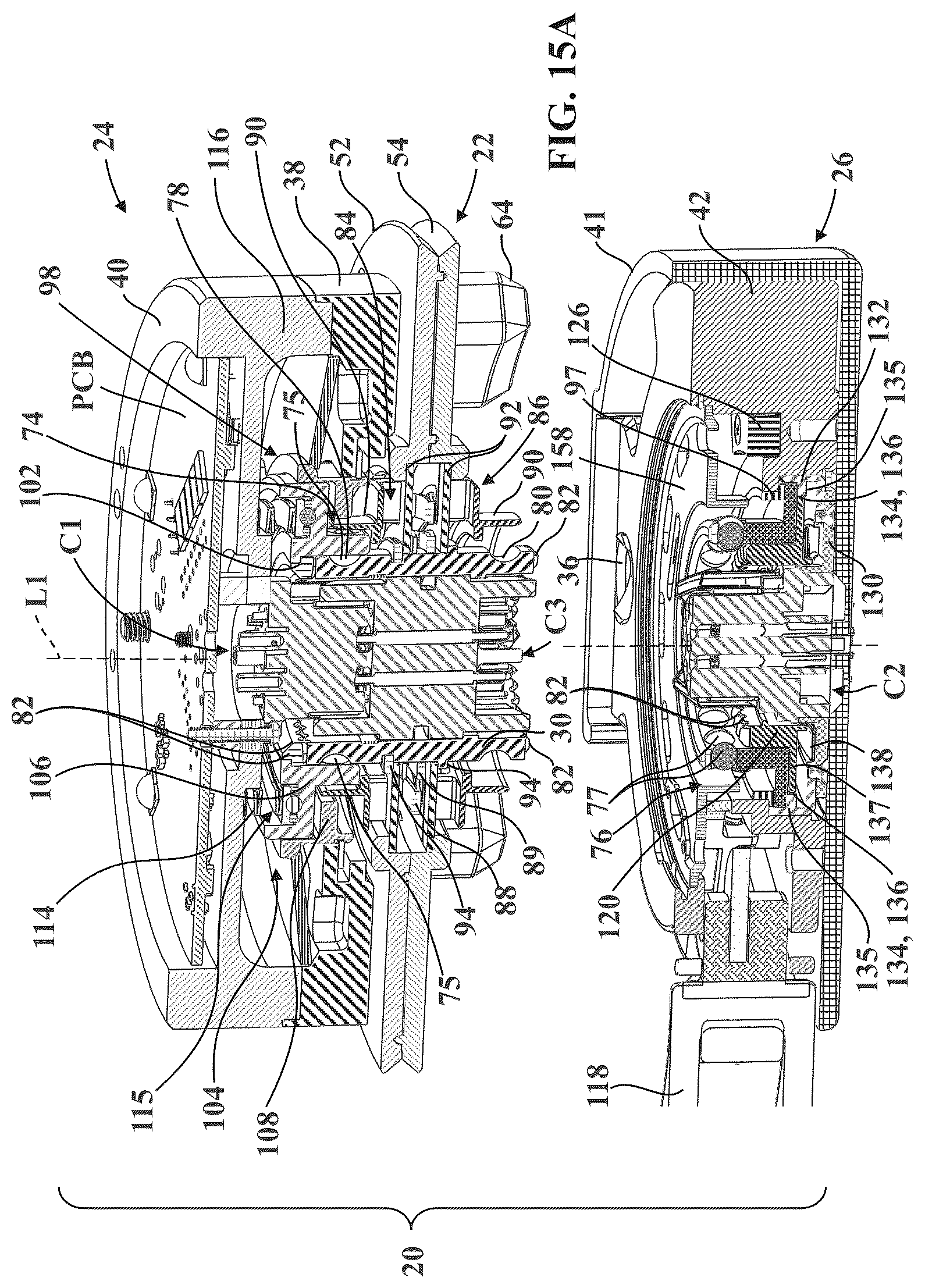 Patent US12588966 Figure 17 – Robotic surgical system with illumination device to indicate mounting assembly installation condition