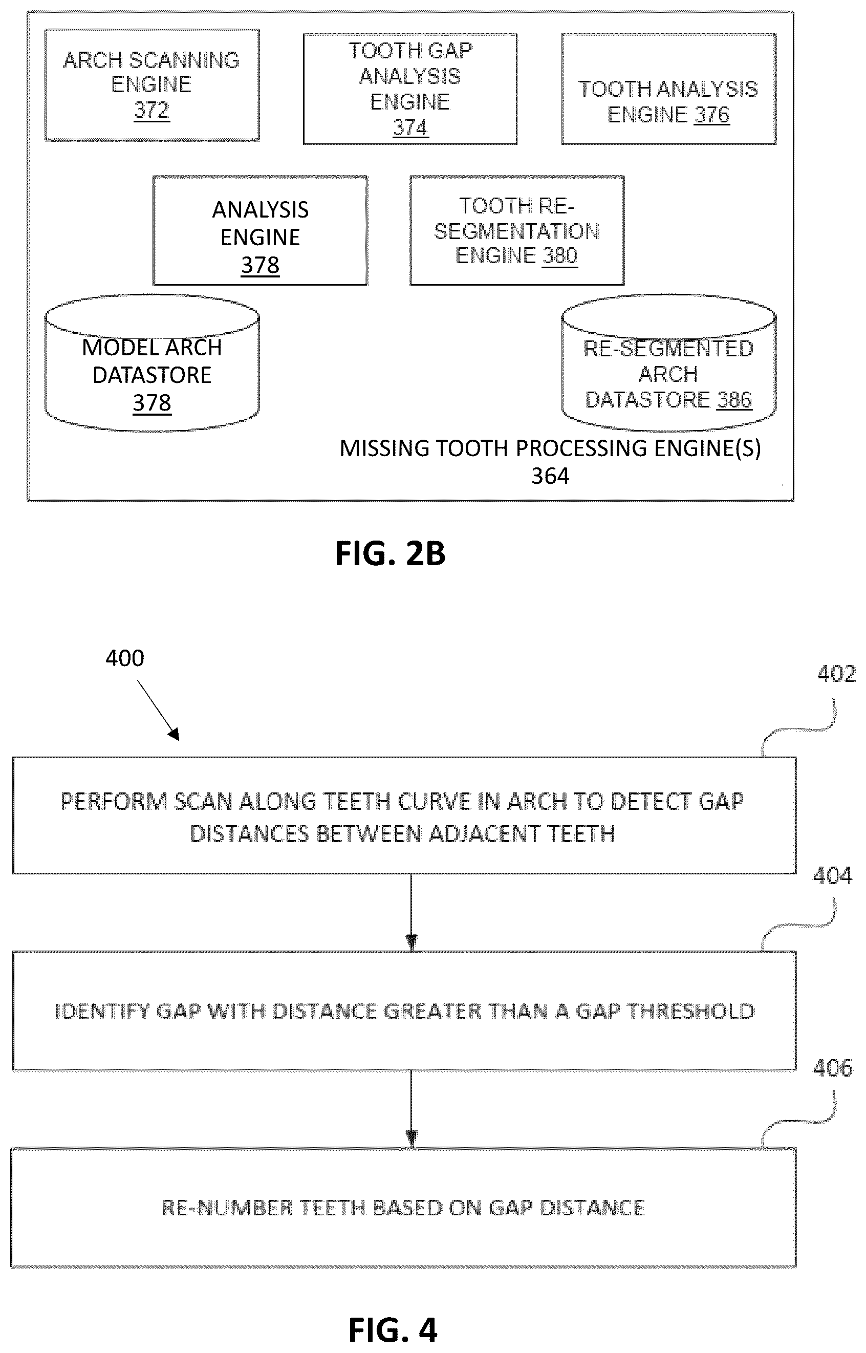 Patent US12588972 Figure 3 – Dental analysis with missing teeth prediction