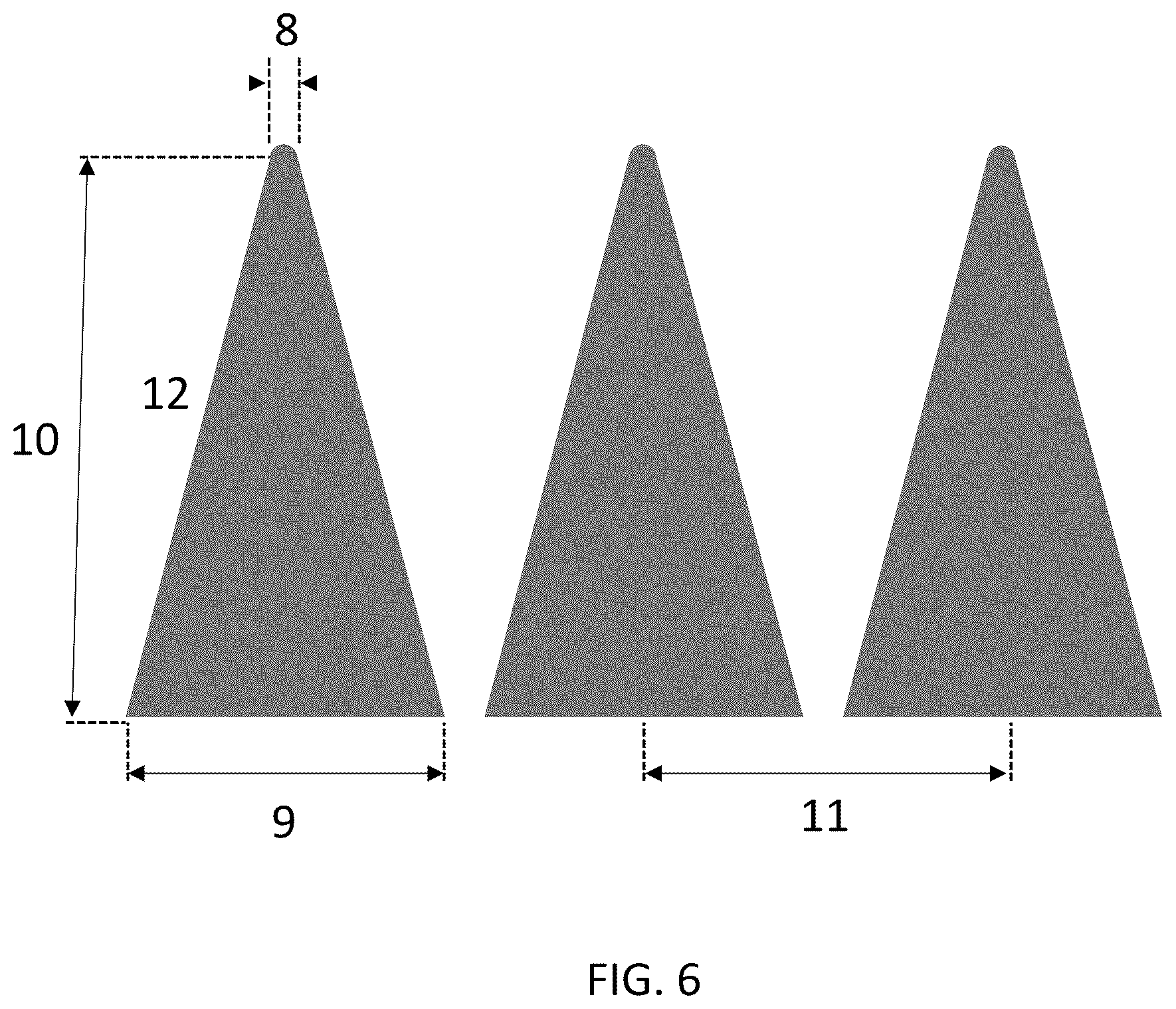 Patent US12588982 Figure 5 – Formation of monolithic nanostructures on prosthetic devices