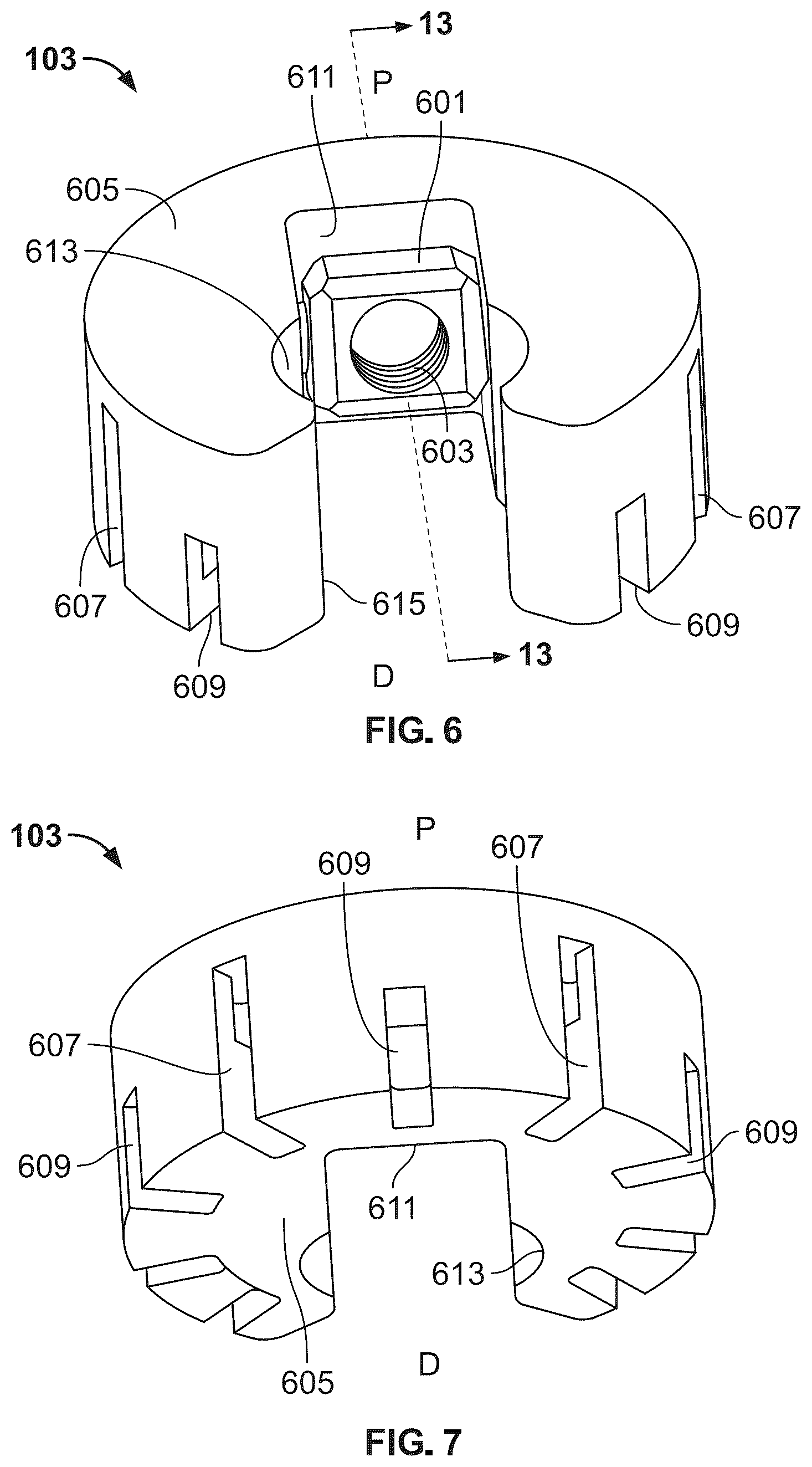 Patent US12588989 Figure 6 – Implant delivery