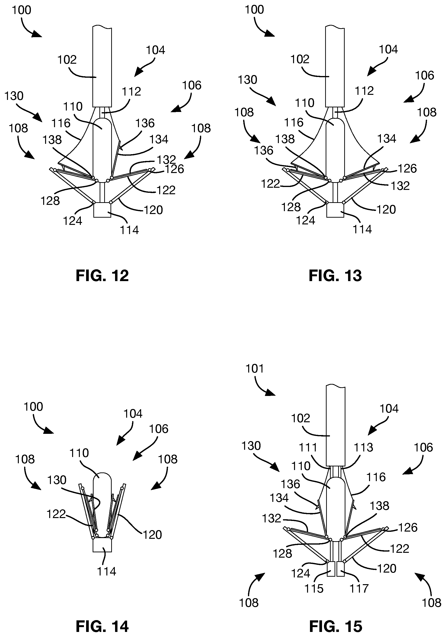 Patent US12588997 Figure 7 – Heart valve sealing devices and delivery devices therefor