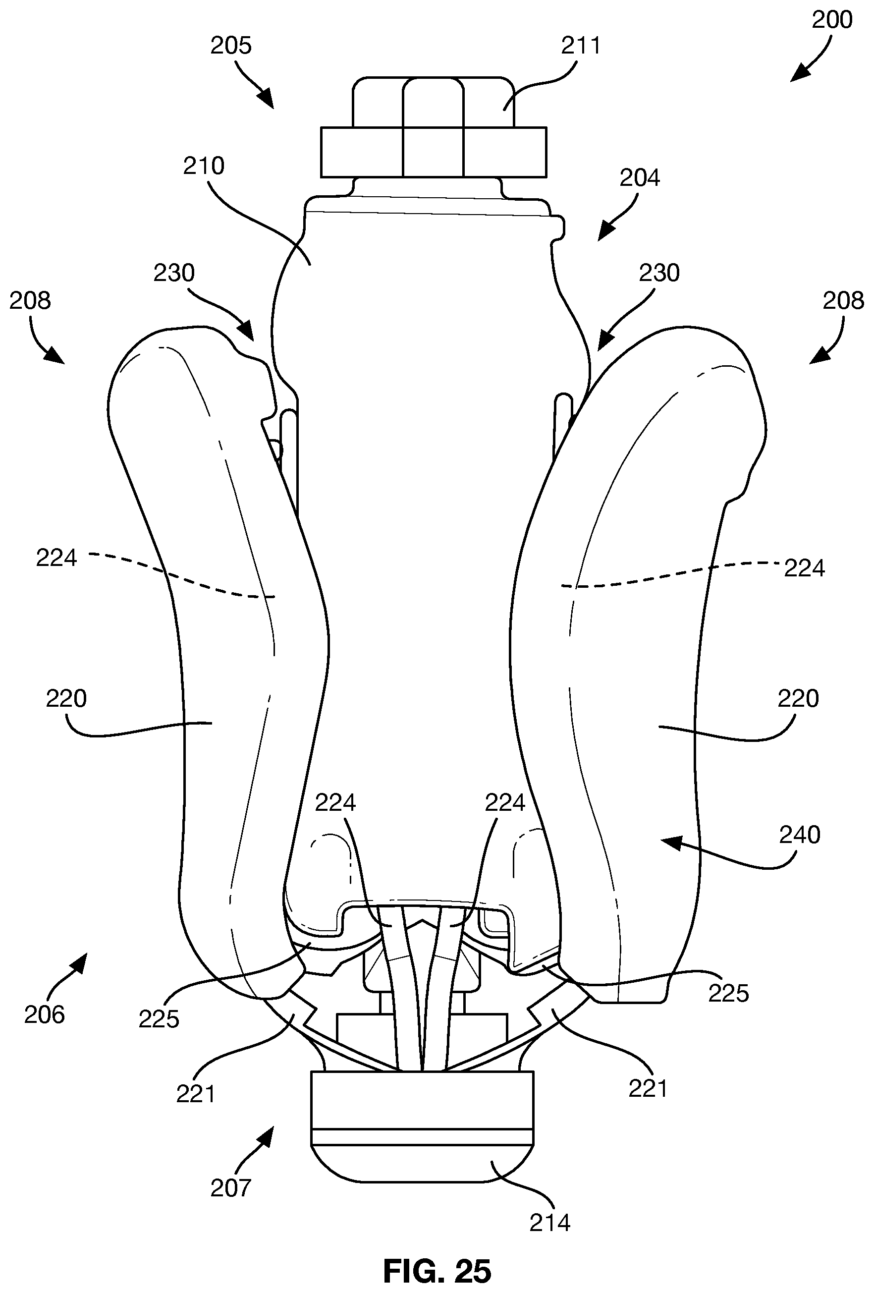 Patent US12588997 Figure 17 – Heart valve sealing devices and delivery devices therefor