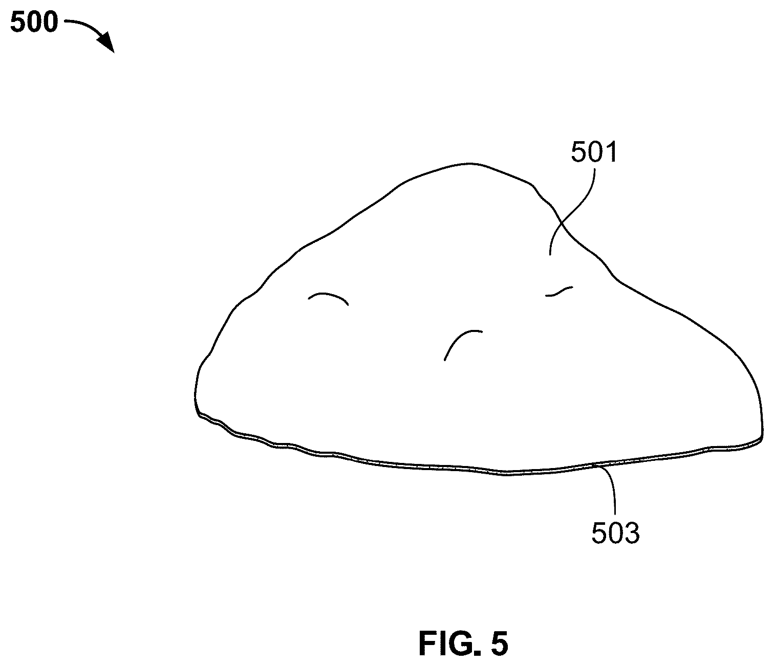 Patent US12588998 Figure 5 – Prosthetic heart valve for natural blood flow