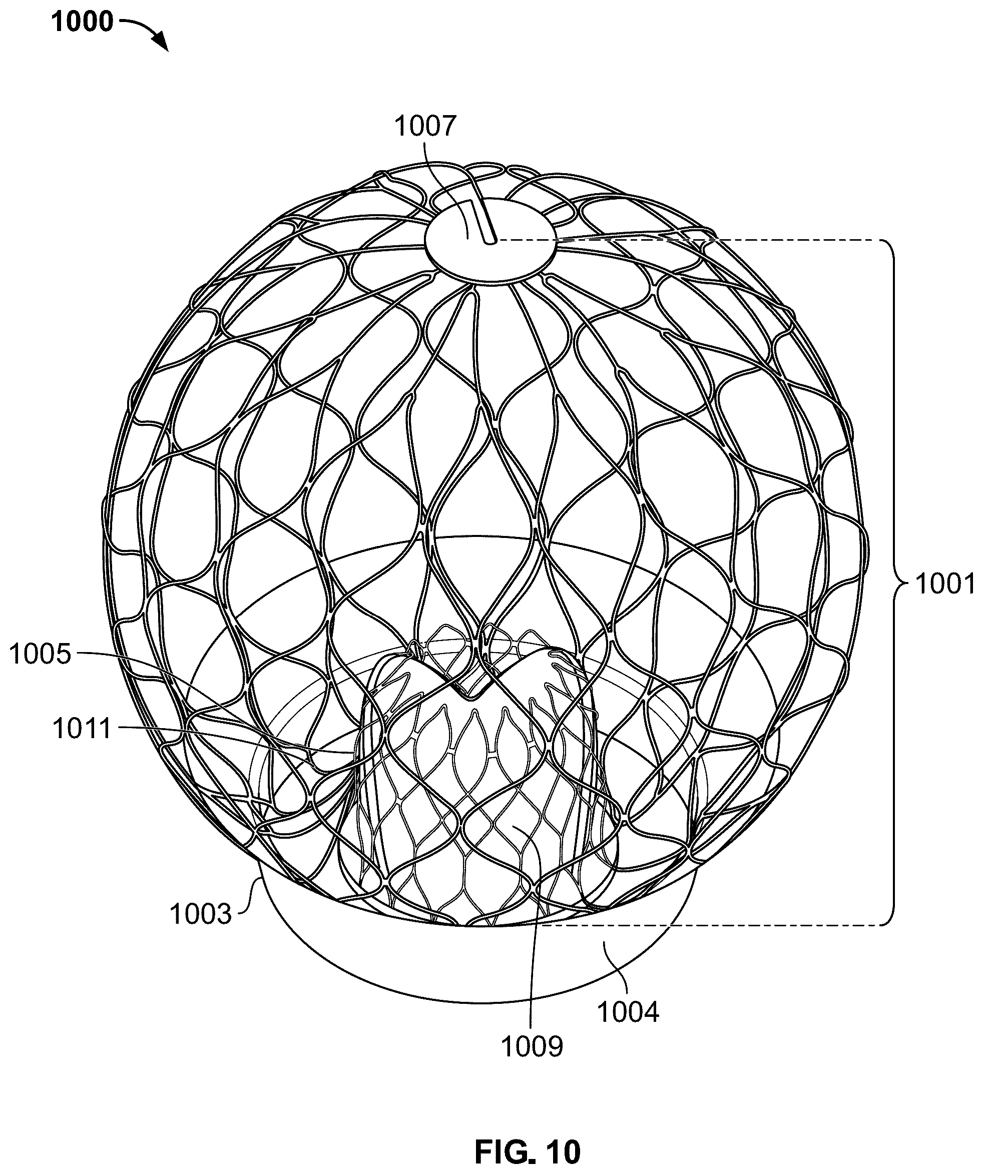 Patent US12588998 Figure 11 – Prosthetic heart valve for natural blood flow