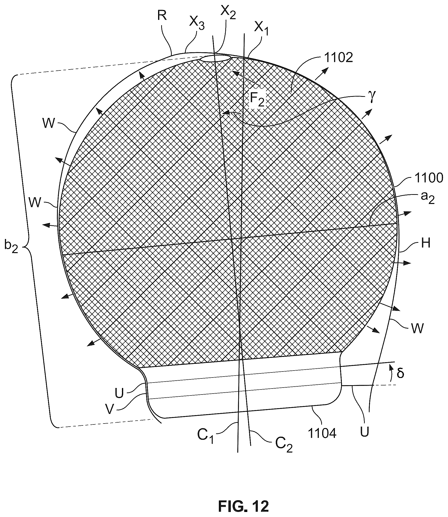 Patent US12588998 Figure 13 – Prosthetic heart valve for natural blood flow