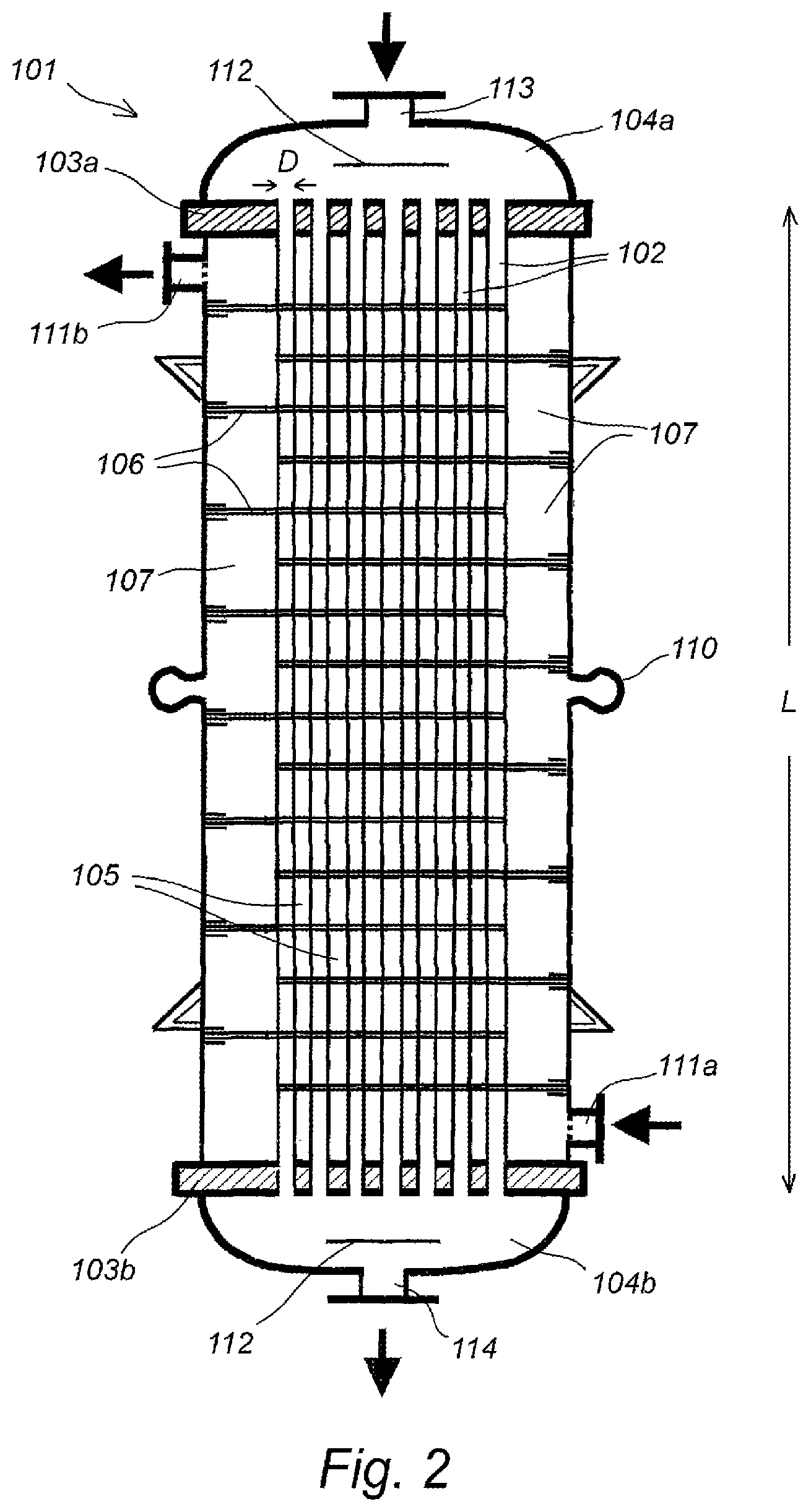 Patent US12590005 Figure 2 – Process and reactor for producing phosgene
