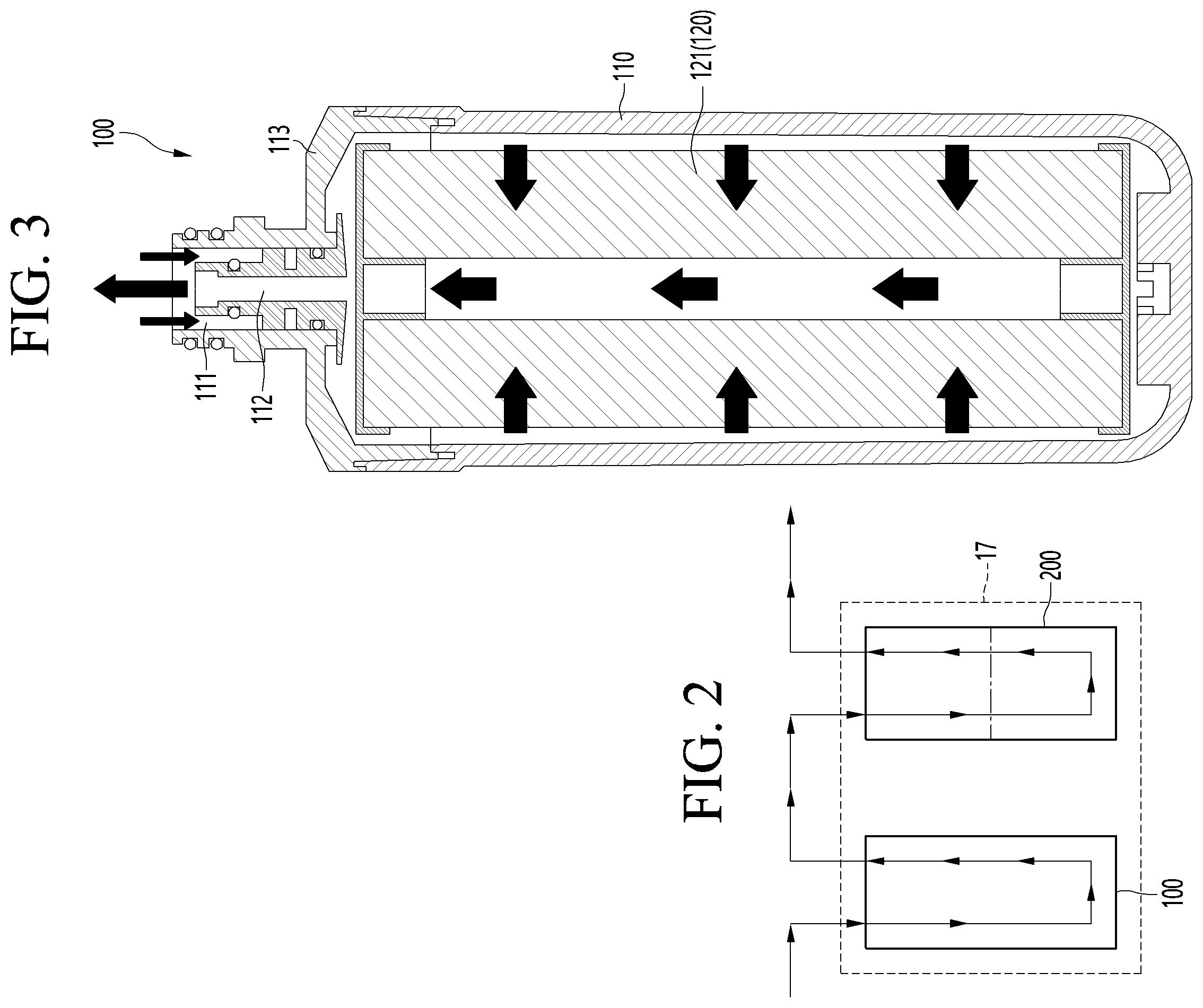 Patent US12590015 Figure 2 – Water purifier filter and water purifier comprising same