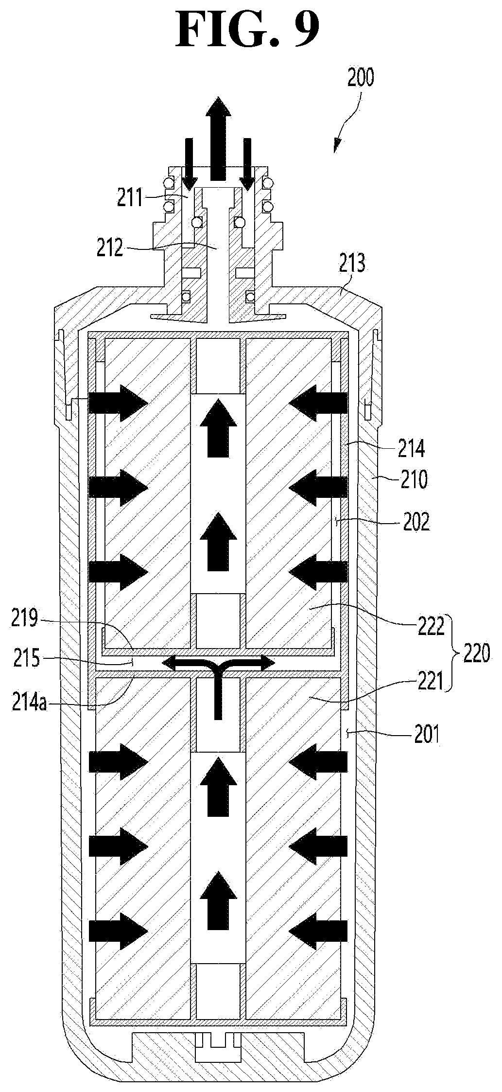 Patent US12590015 Figure 6 – Water purifier filter and water purifier comprising same
