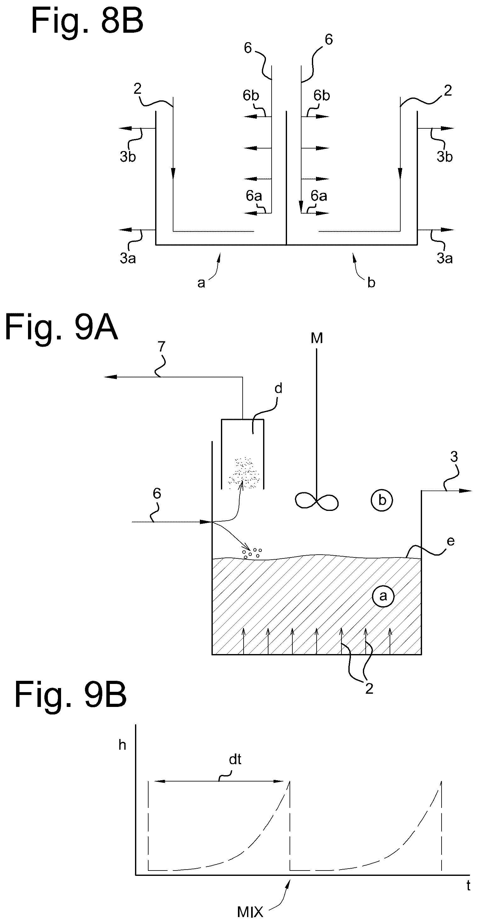 Patent US12590020 Figure 5 – Aerobic biological wastewater treatment in a continuous flow reactor