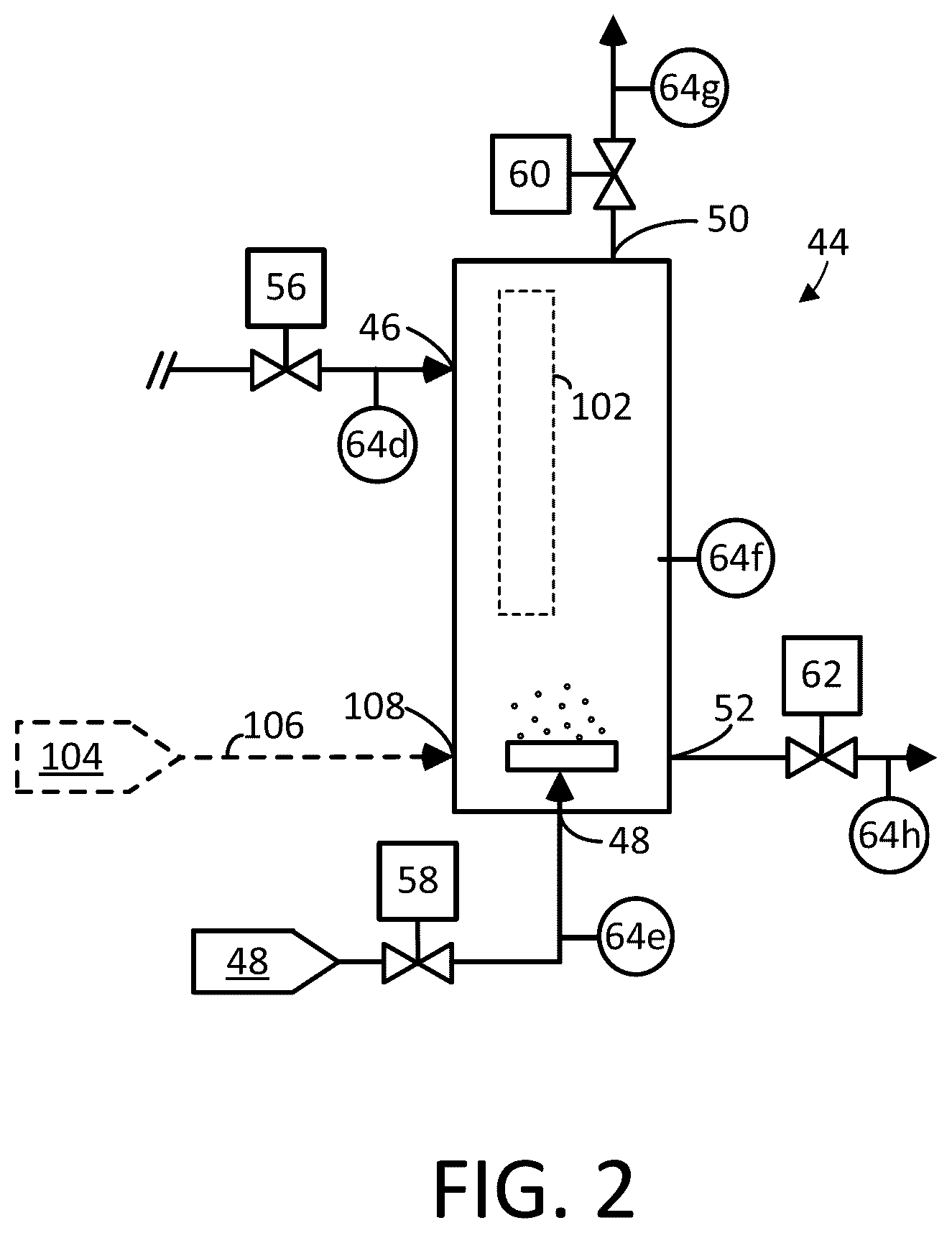 Patent US12590021 Figure 2 – System and methods for wastewater treatment