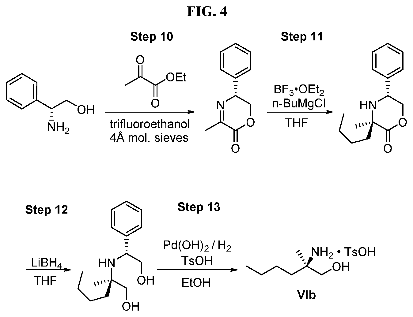 Patent US12590089 Figure 4 – Processes for preparing toll-like receptor modulator compounds