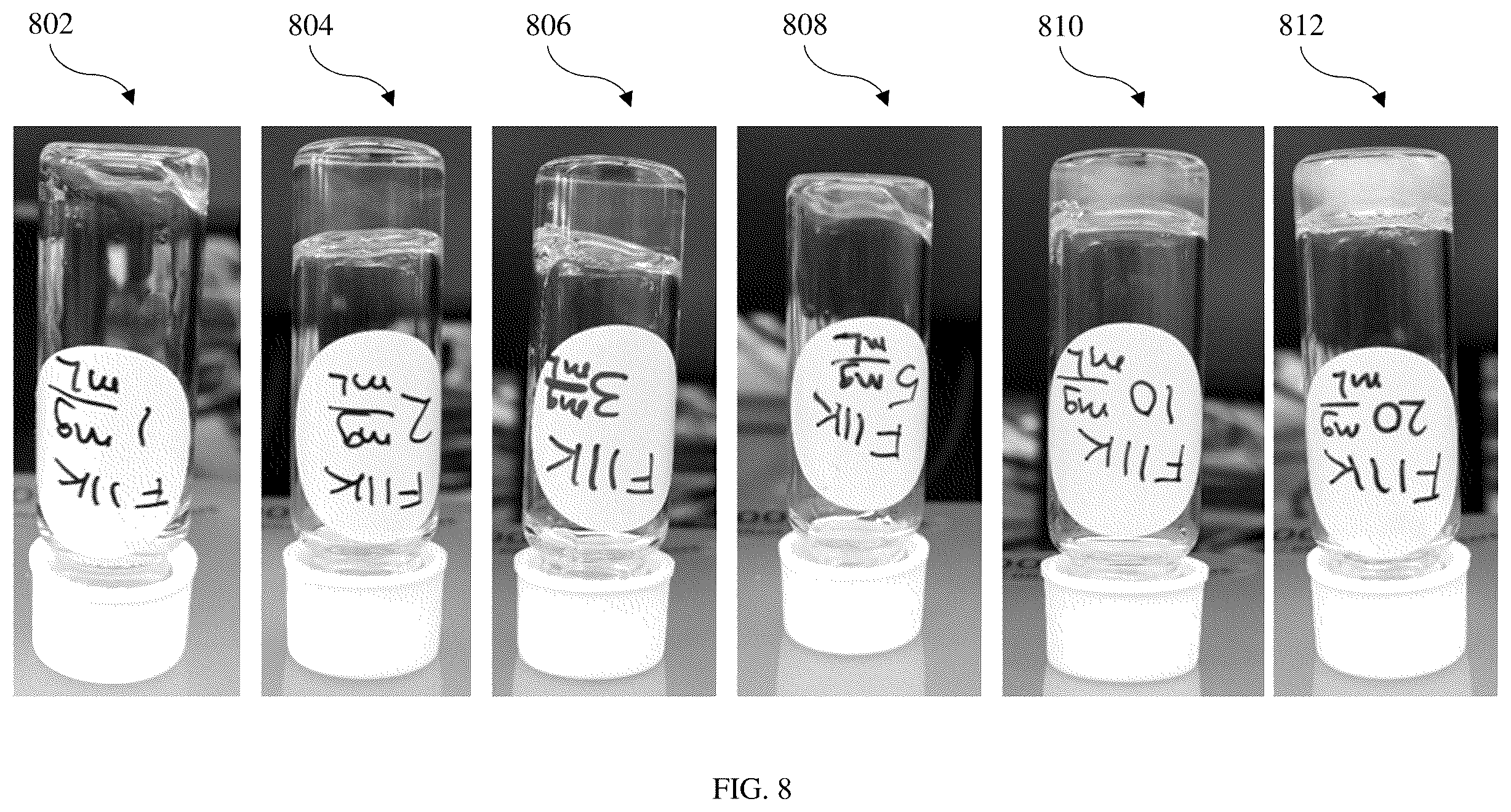 Patent US12590121 Figure 8 – Peptide compound with repetitive sequences