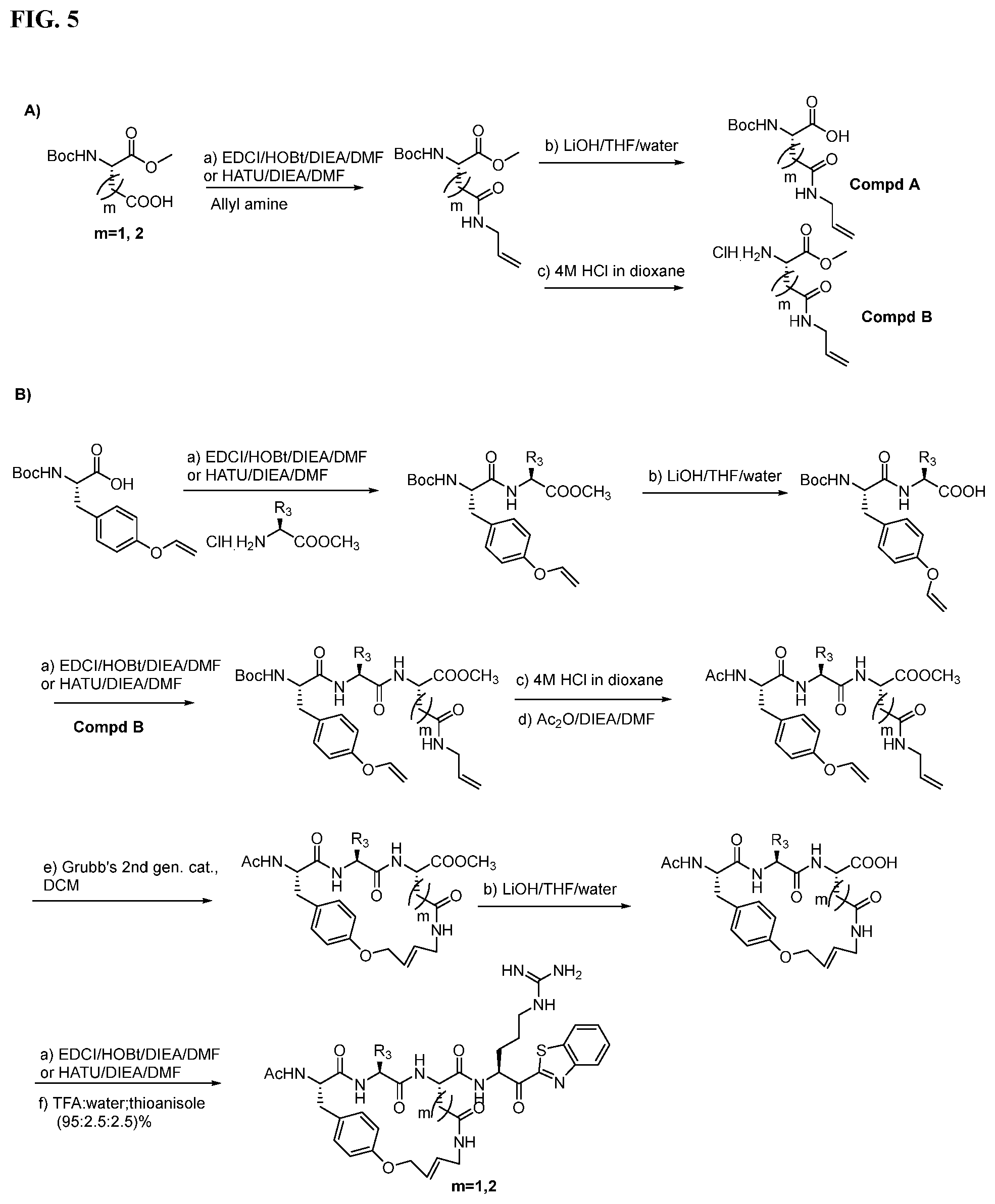Patent US12590123 Figure 5 – Compounds and methods for treating cancer, viral infections, and allergic conditions