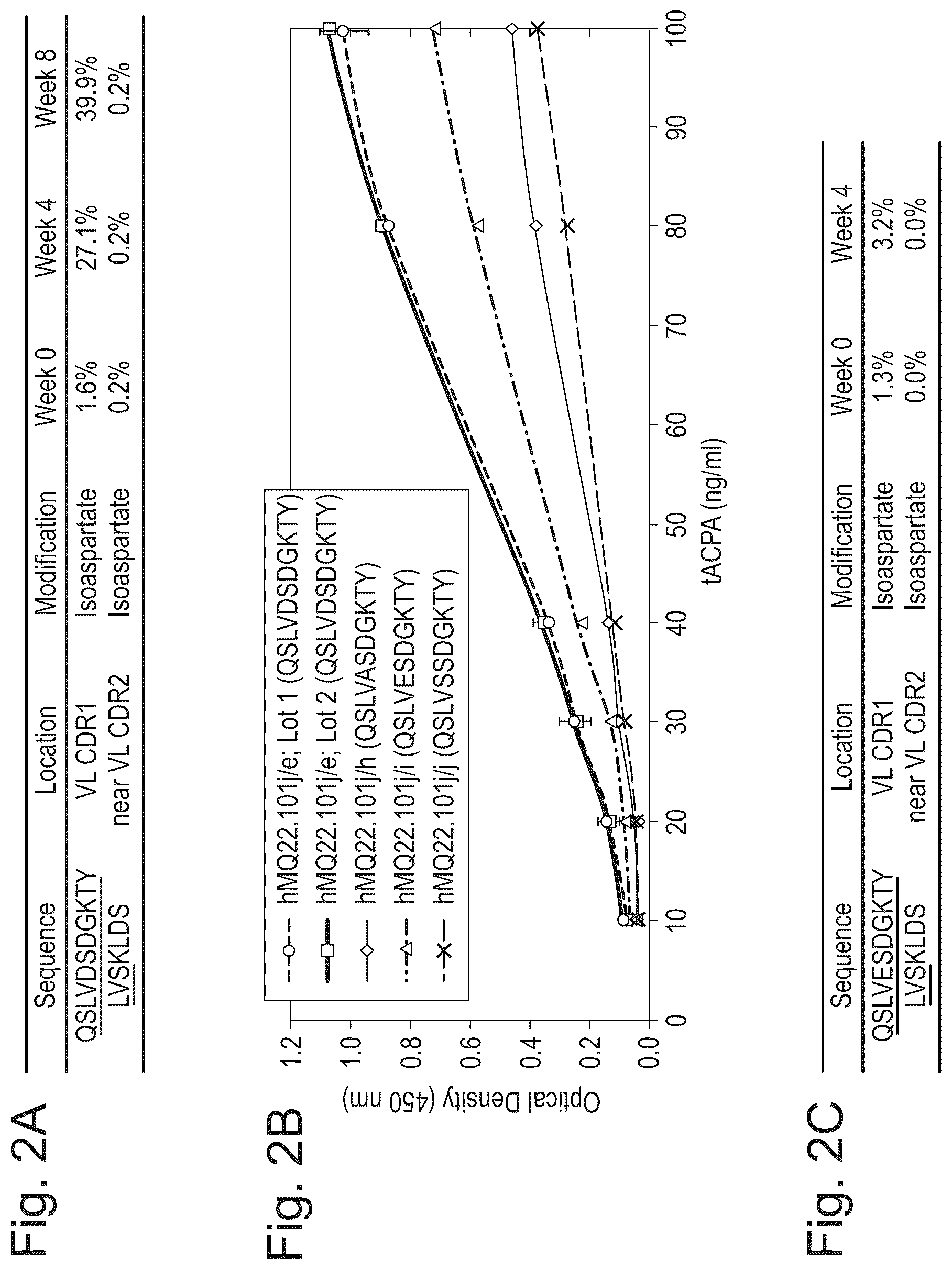 Patent US12590143 Figure 2 – Antibodies binding to citrullinated histone 2A and/or 4