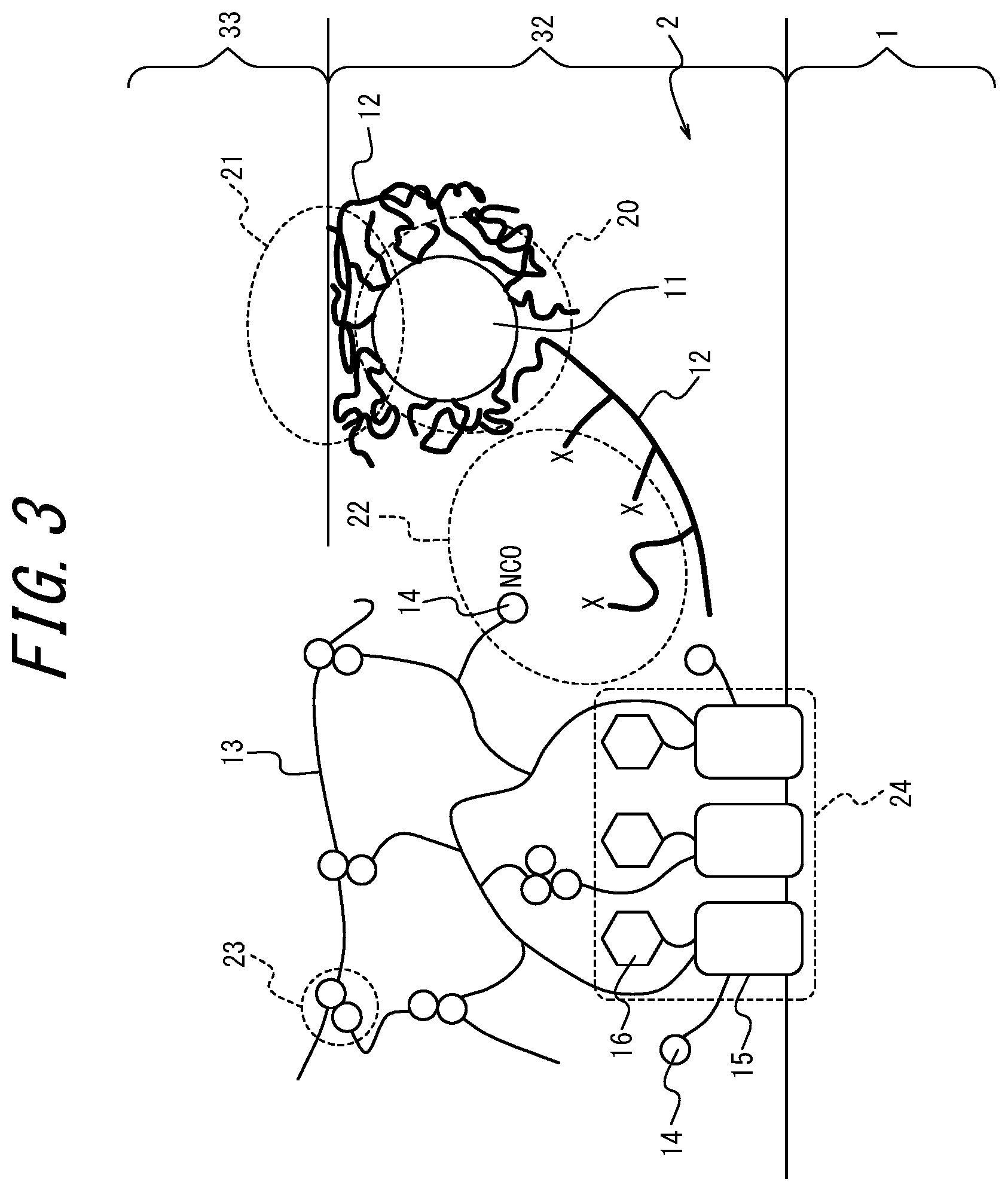 Patent US12590231 Figure 3 – Adhesive composition for organic fiber, organic fiber-rubber composite, and tire