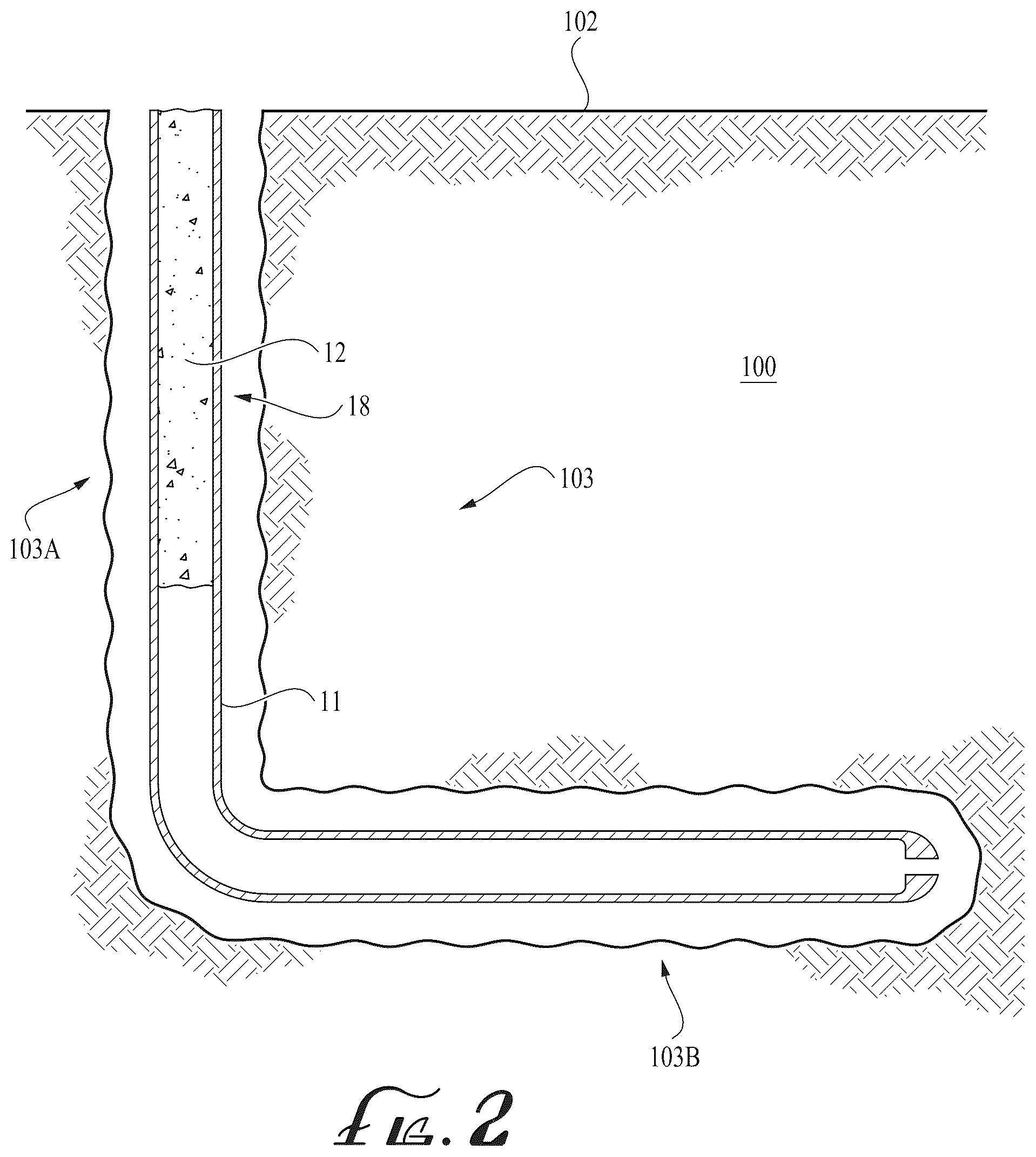 Patent US12590239 Figure 3 – Cementing a geothermal wellbore