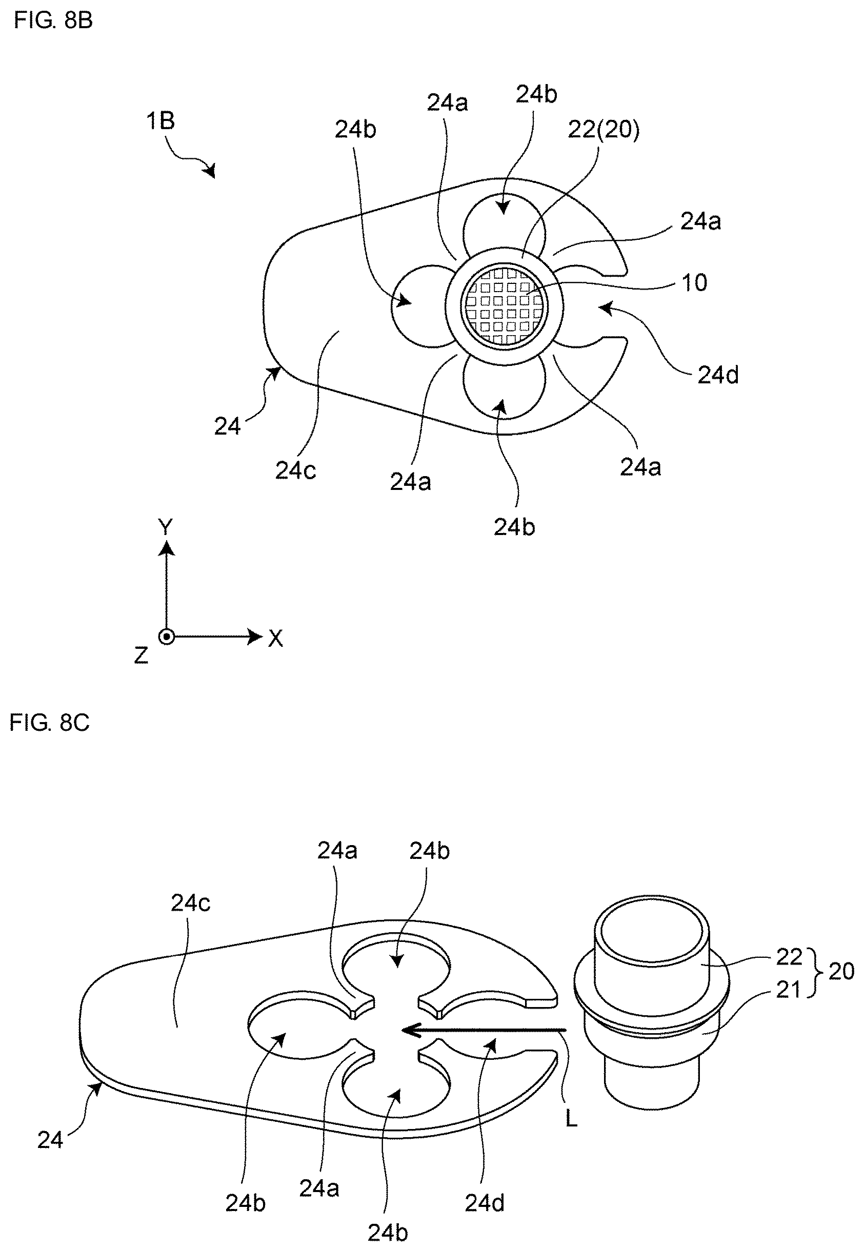Patent US12590280 Figure 8 – Filtration and collection device