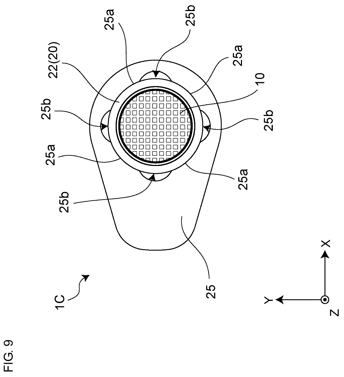 Patent US12590280 Figure 9 – Filtration and collection device