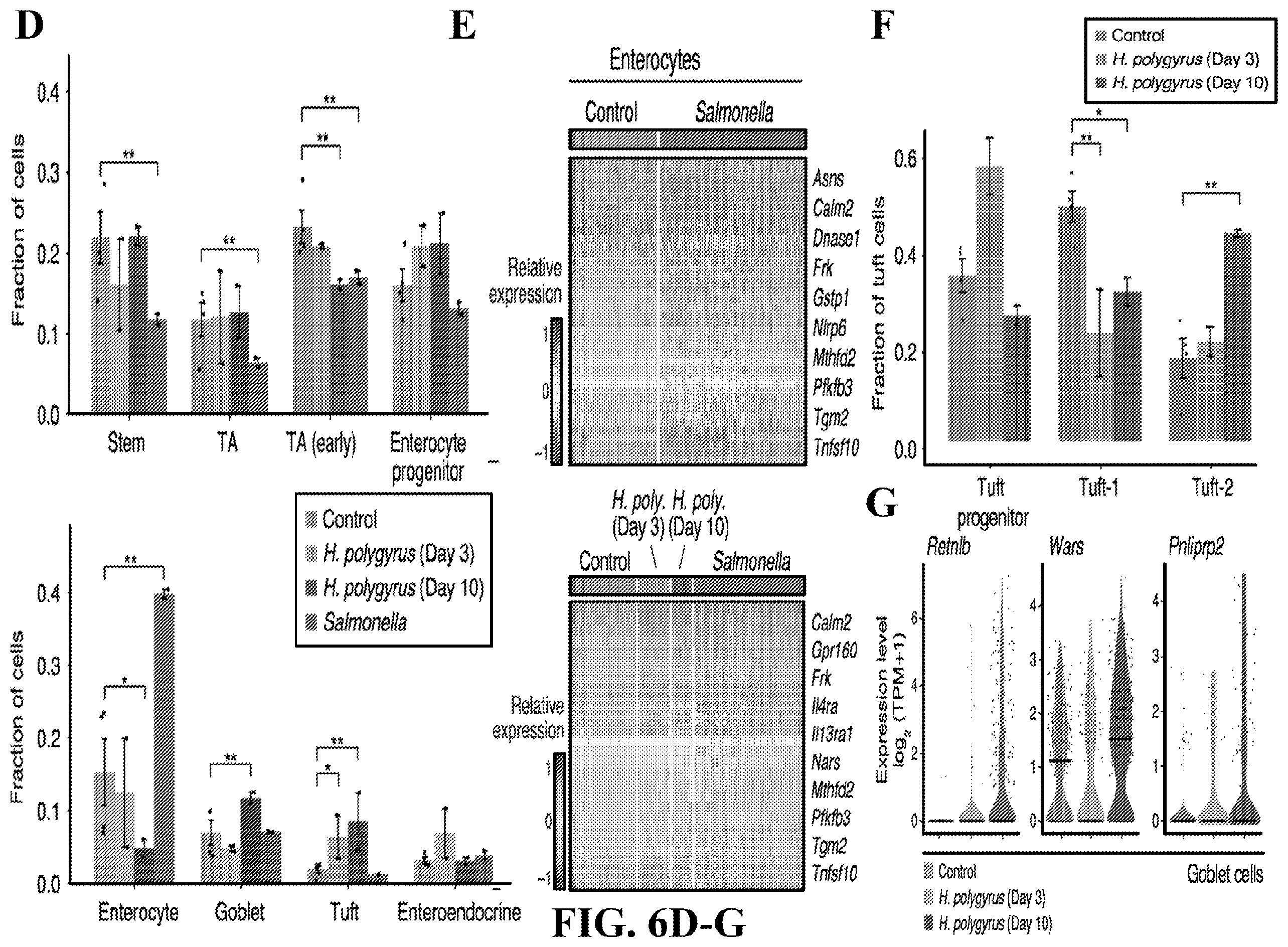 Patent US12590288 Figure 20 – Method of treating an inflammatory disease by administering an agent which binds a surface receptor on a tuft cell that induces an ILC class 2 inflammatory response