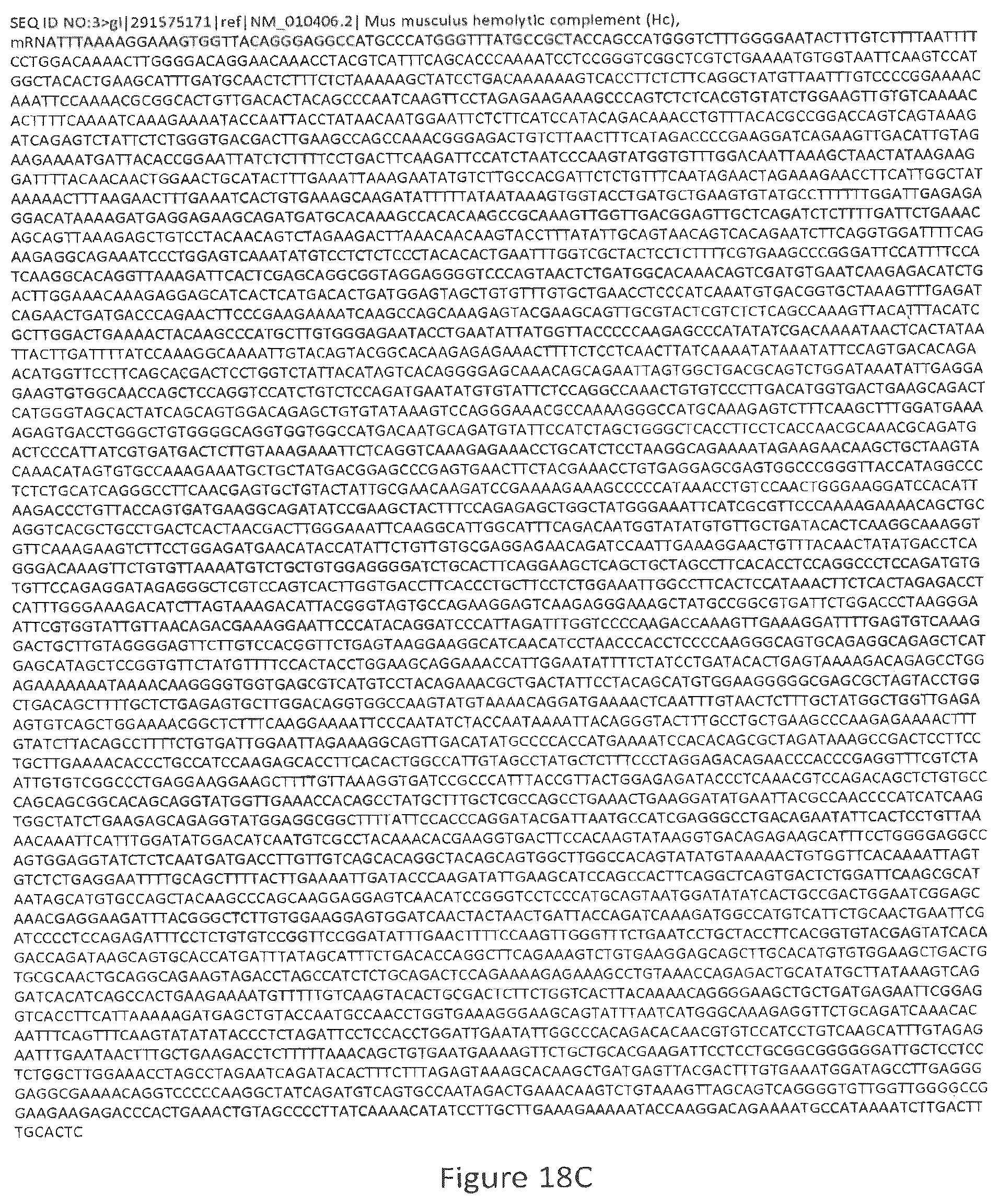 Patent US12590305 Figure 20 – Complement component C5 iRNA compositions and methods of use thereof