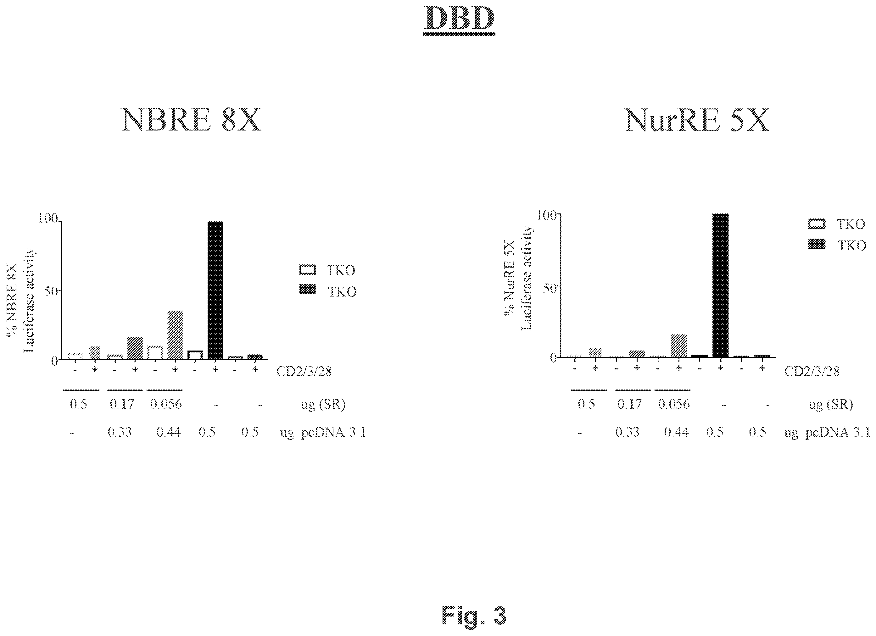 Patent US12590312 Figure 3 – NR4A super-repressors and methods of use thereof