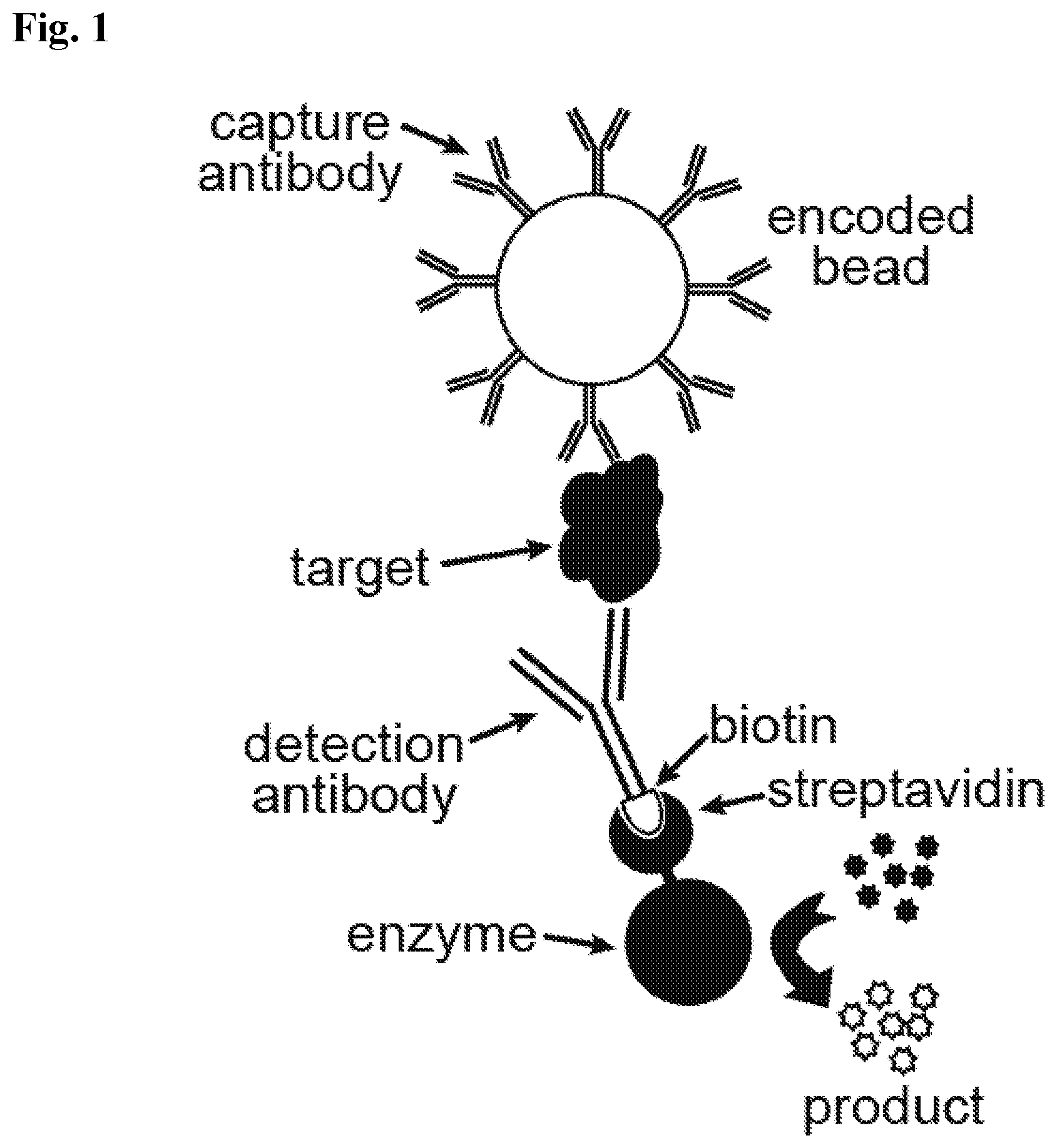 Patent US12590327 Figure 1 – Compounds, compositions, and methods for improving assays