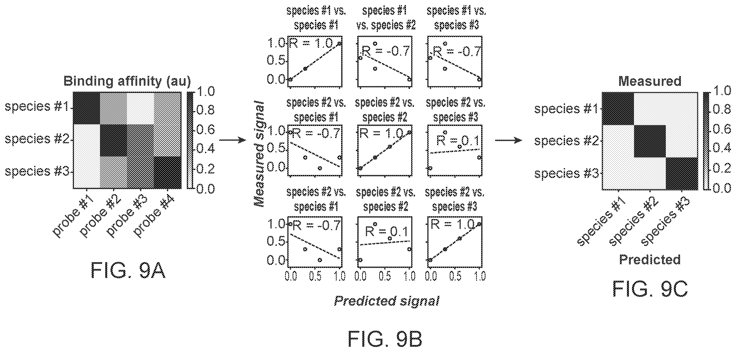 Patent US12590339 Figure 9 – Method for multiplexed detection of nucleic acids using spectrally encoded beads