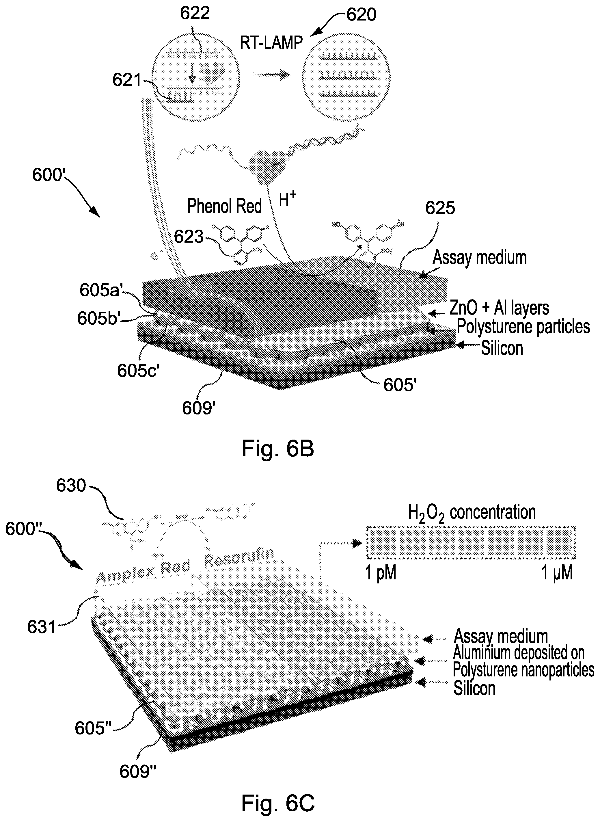 Patent US12590340 Figure 8 – Microfluidic plasmonic color reading chips and methods