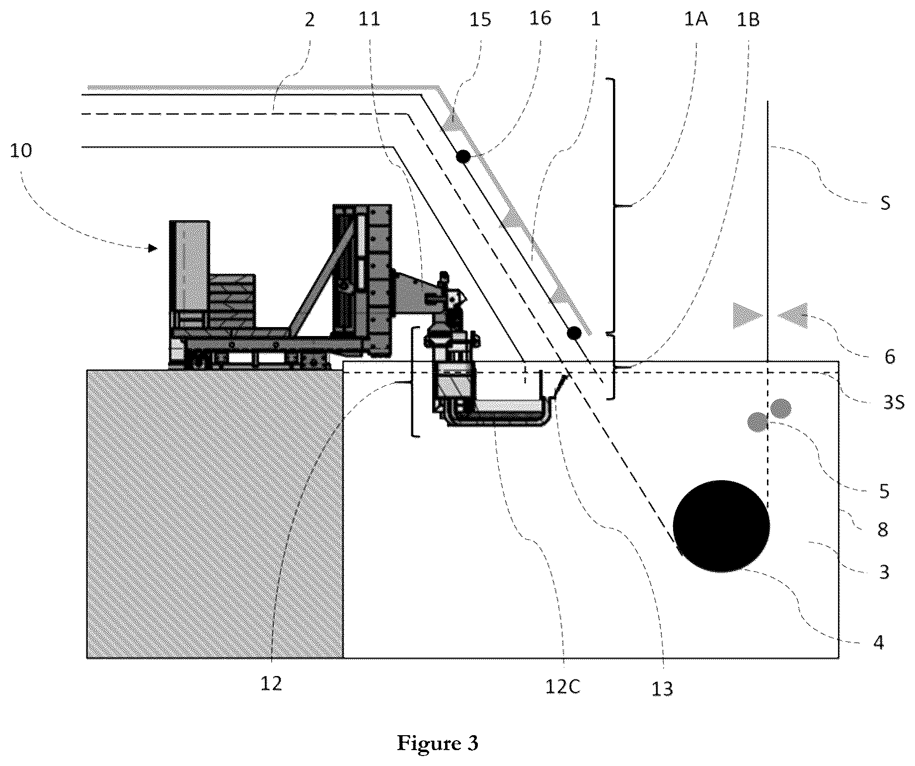 Patent US12590343 Figure 2 – Apparatus and method for dip coating a metal strip using a moveable overflow