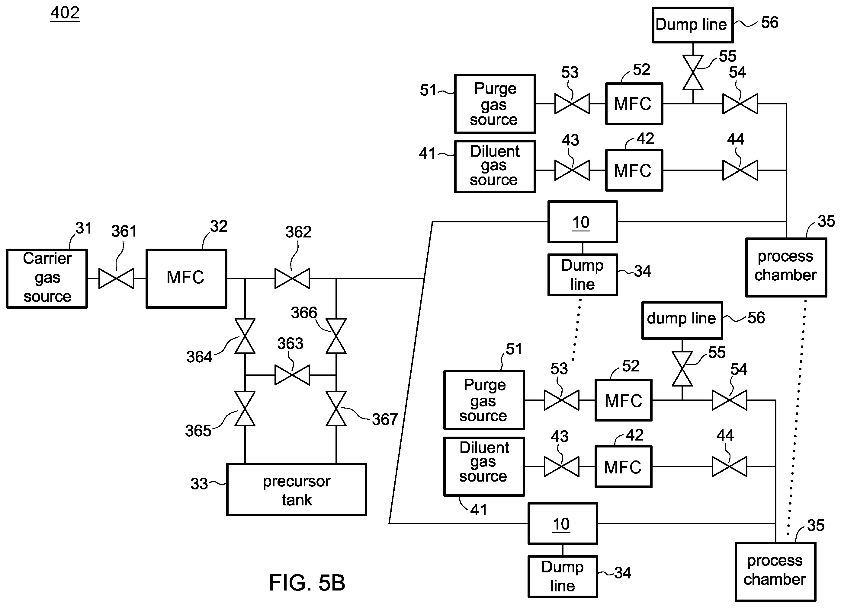 Patent US12590371 Figure 7 – Semiconductor processing system, and control assembly and method thereof