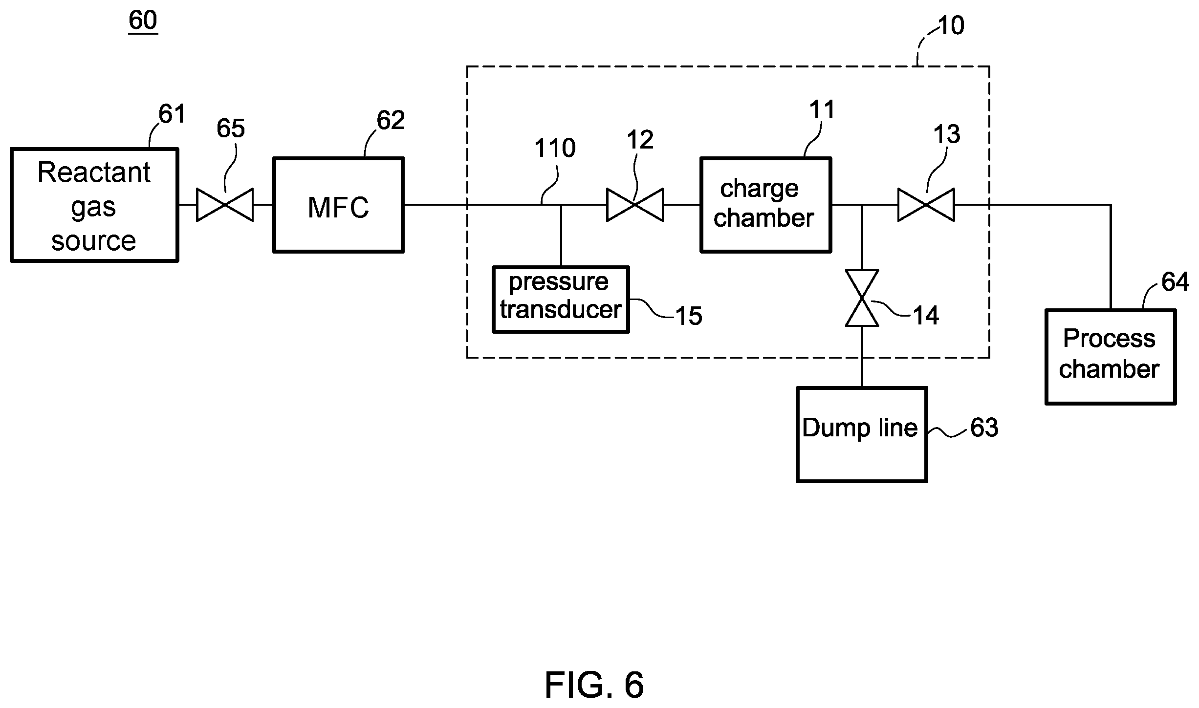 Patent US12590371 Figure 8 – Semiconductor processing system, and control assembly and method thereof