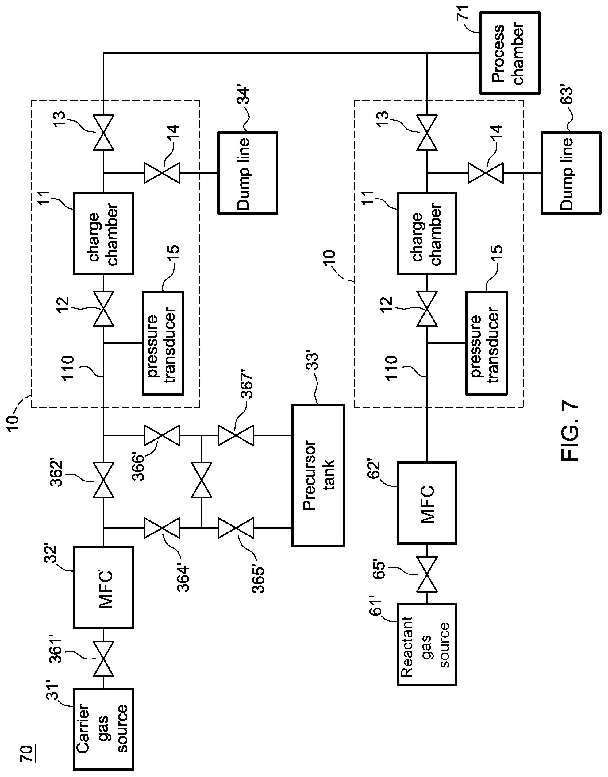 Patent US12590371 Figure 9 – Semiconductor processing system, and control assembly and method thereof