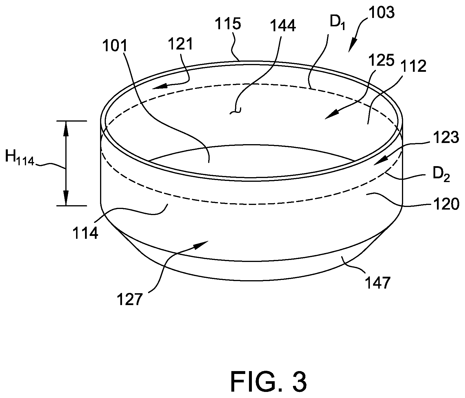 Patent US12590383 Figure 3 – Synthetic crucibles with rim coating