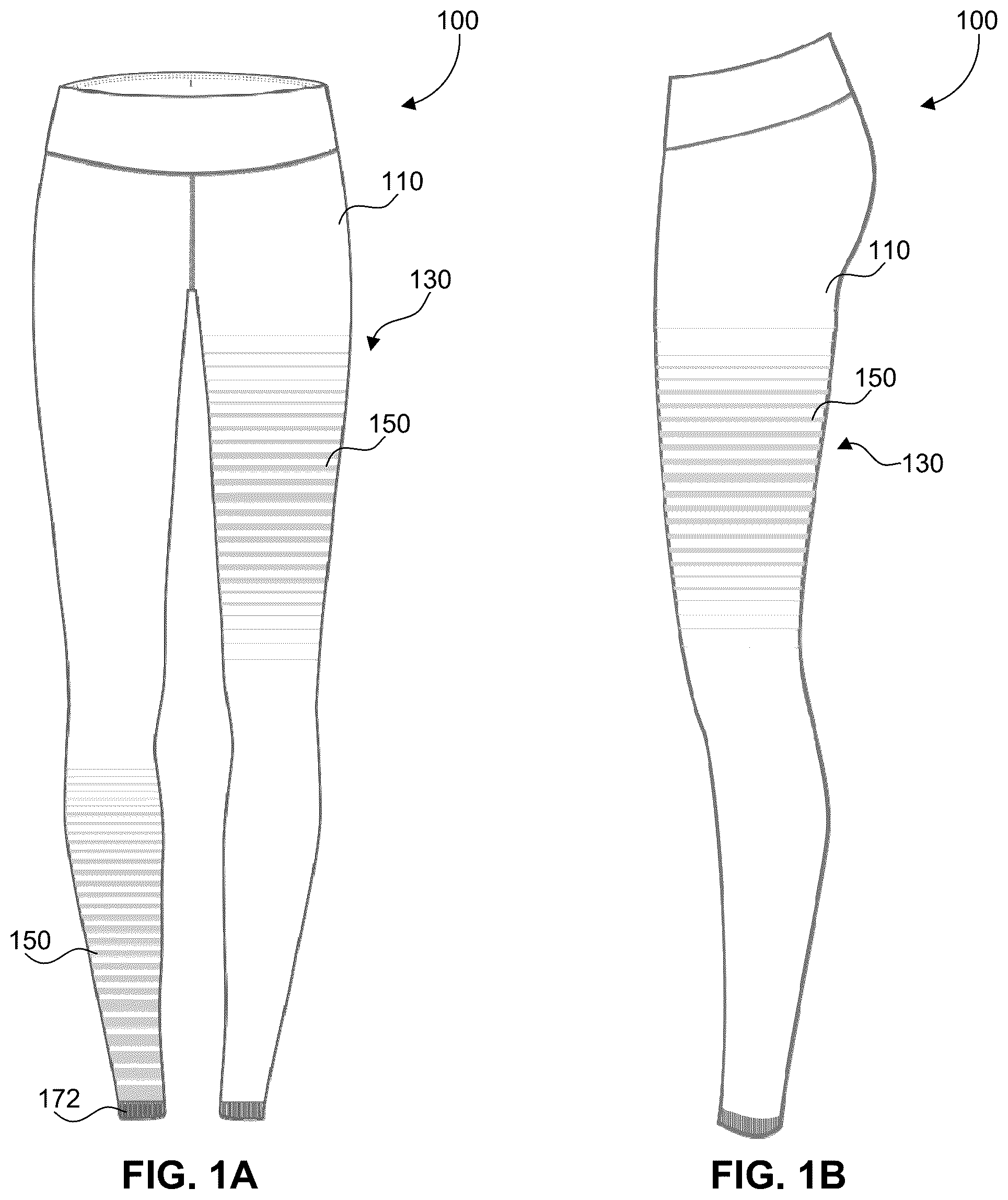 Patent US12590389 Figure 1 – Method for manufacturing knit articles incorporating reflective yarn and knit articles