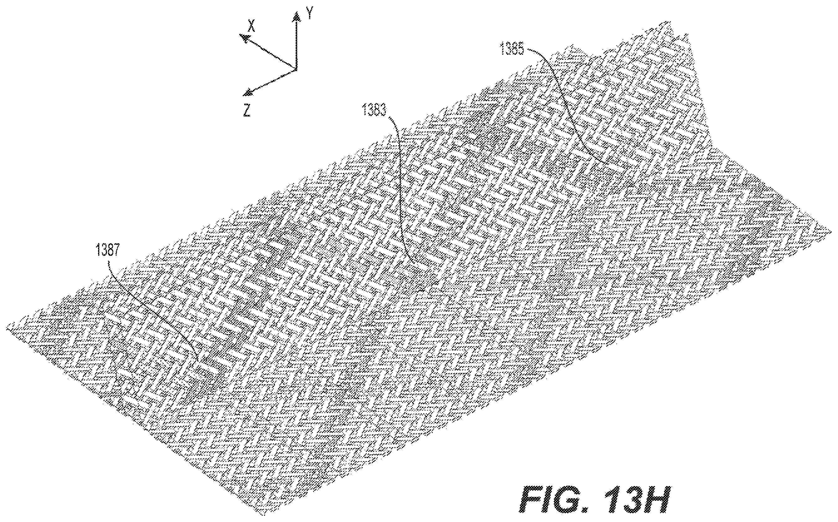 Patent US12590390 Figure 19 – Interlocking braided structures