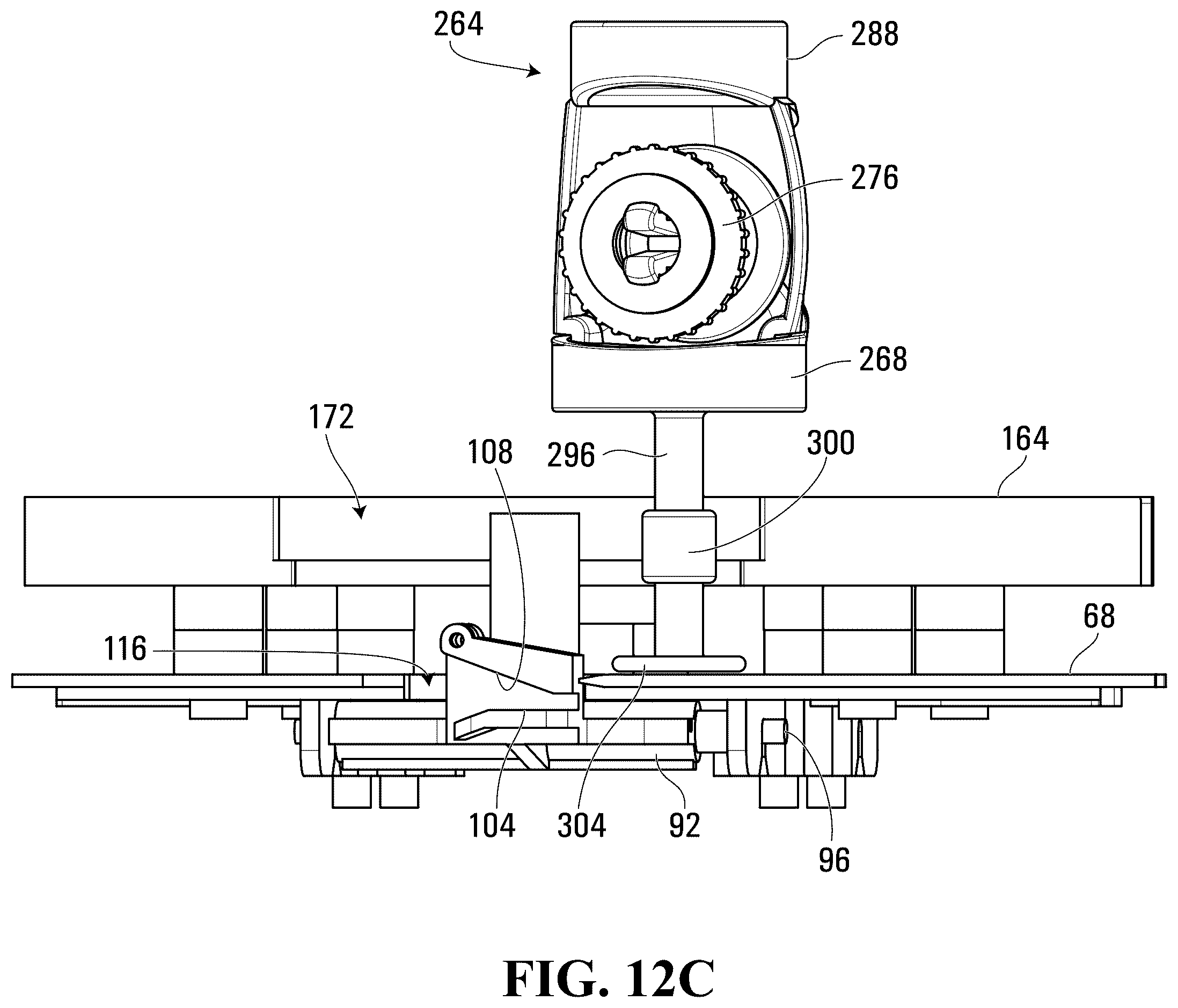 Patent US12590391 Figure 14 – Braiding machine