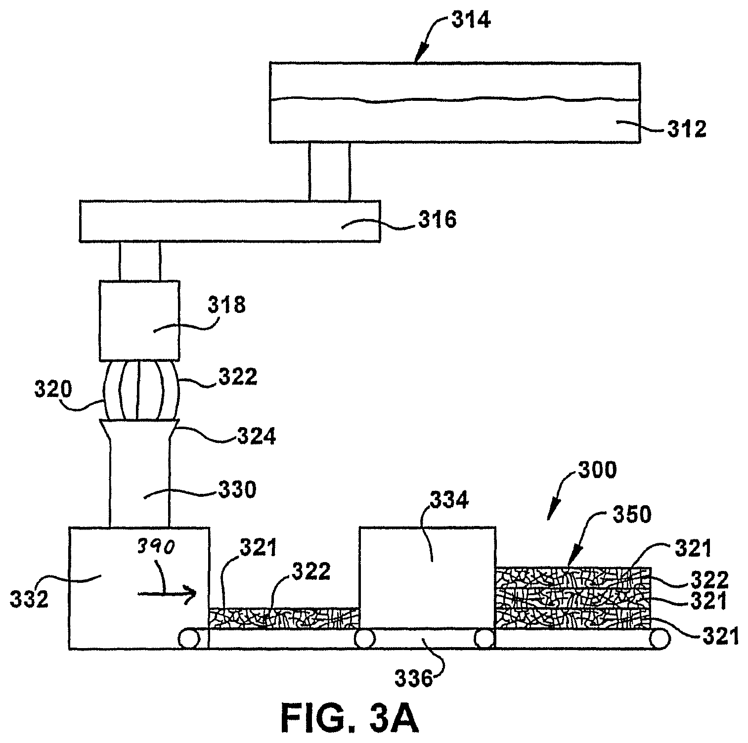 Patent US12590393 Figure 6 – Method of forming a web from fibrous materials