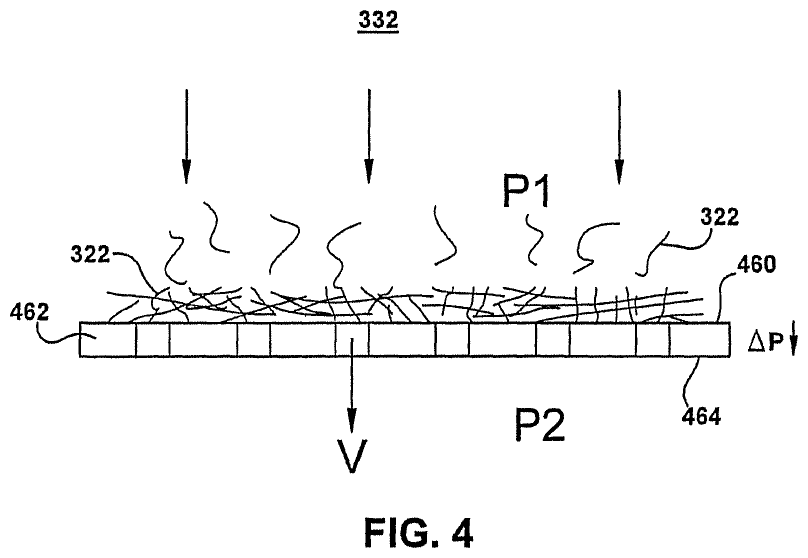 Patent US12590393 Figure 12 – Method of forming a web from fibrous materials