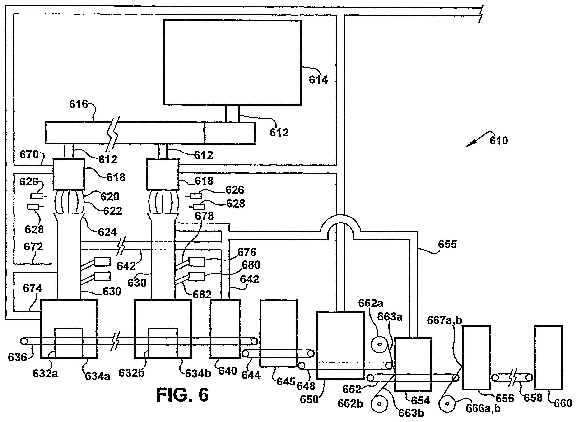 Patent US12590393 Figure 16 – Method of forming a web from fibrous materials
