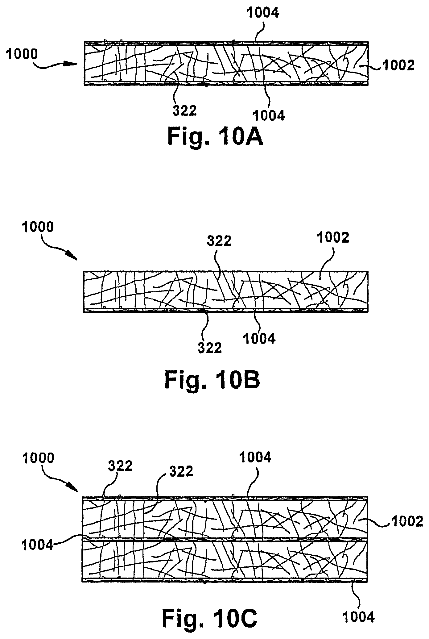 Patent US12590393 Figure 19 – Method of forming a web from fibrous materials