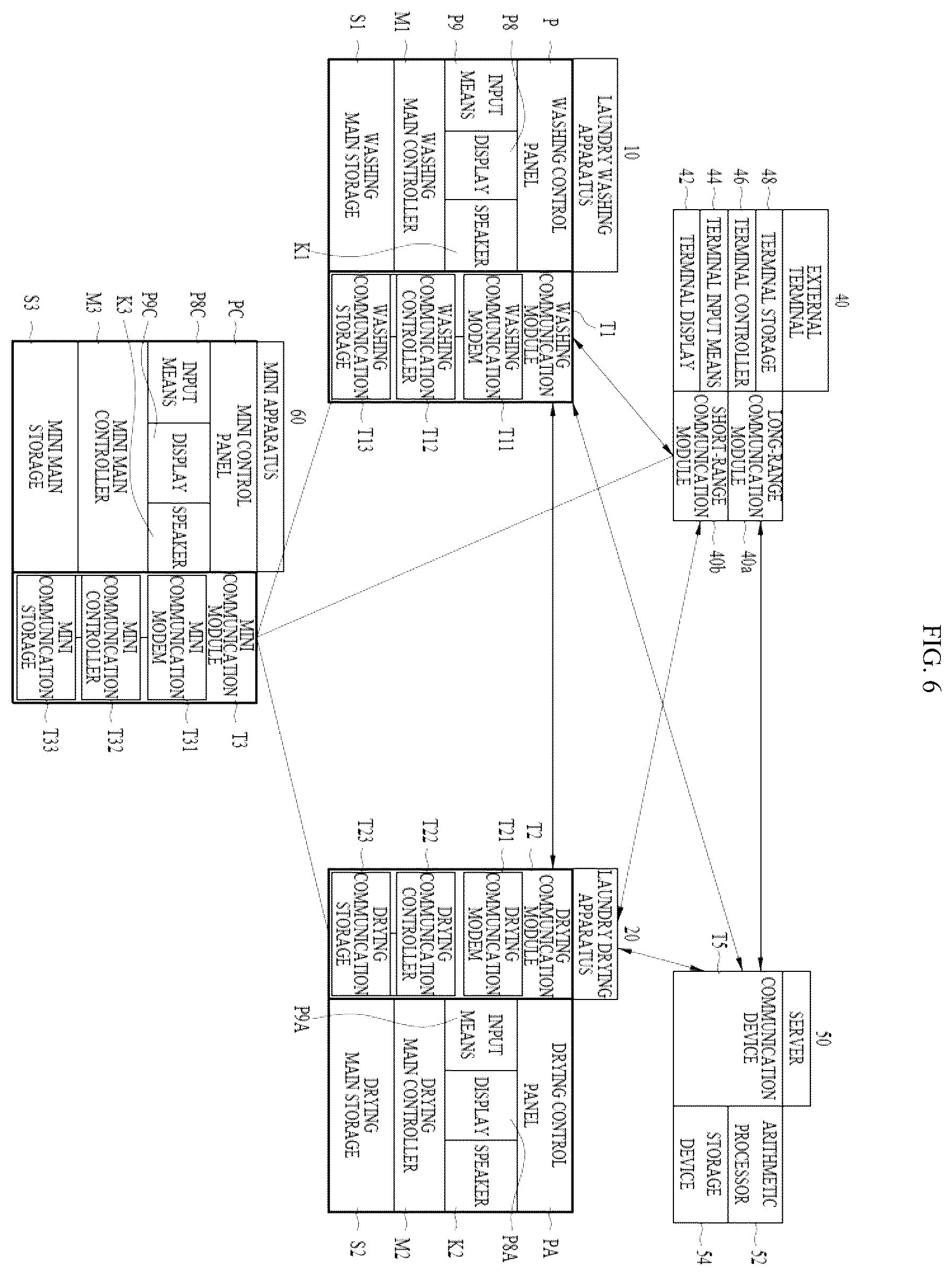 Patent US12590396 Figure 6 – Interface and laundry treating apparatus having the same