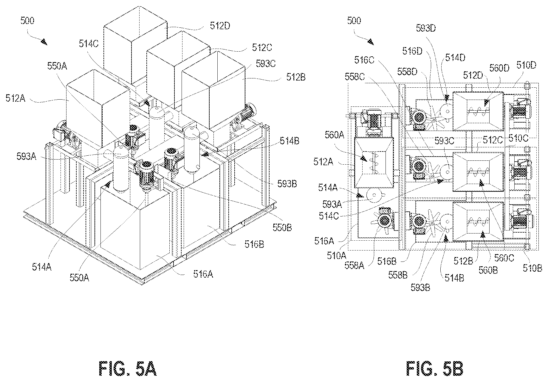 Patent US12590397 Figure 5 – Industrial laundry systems and methods