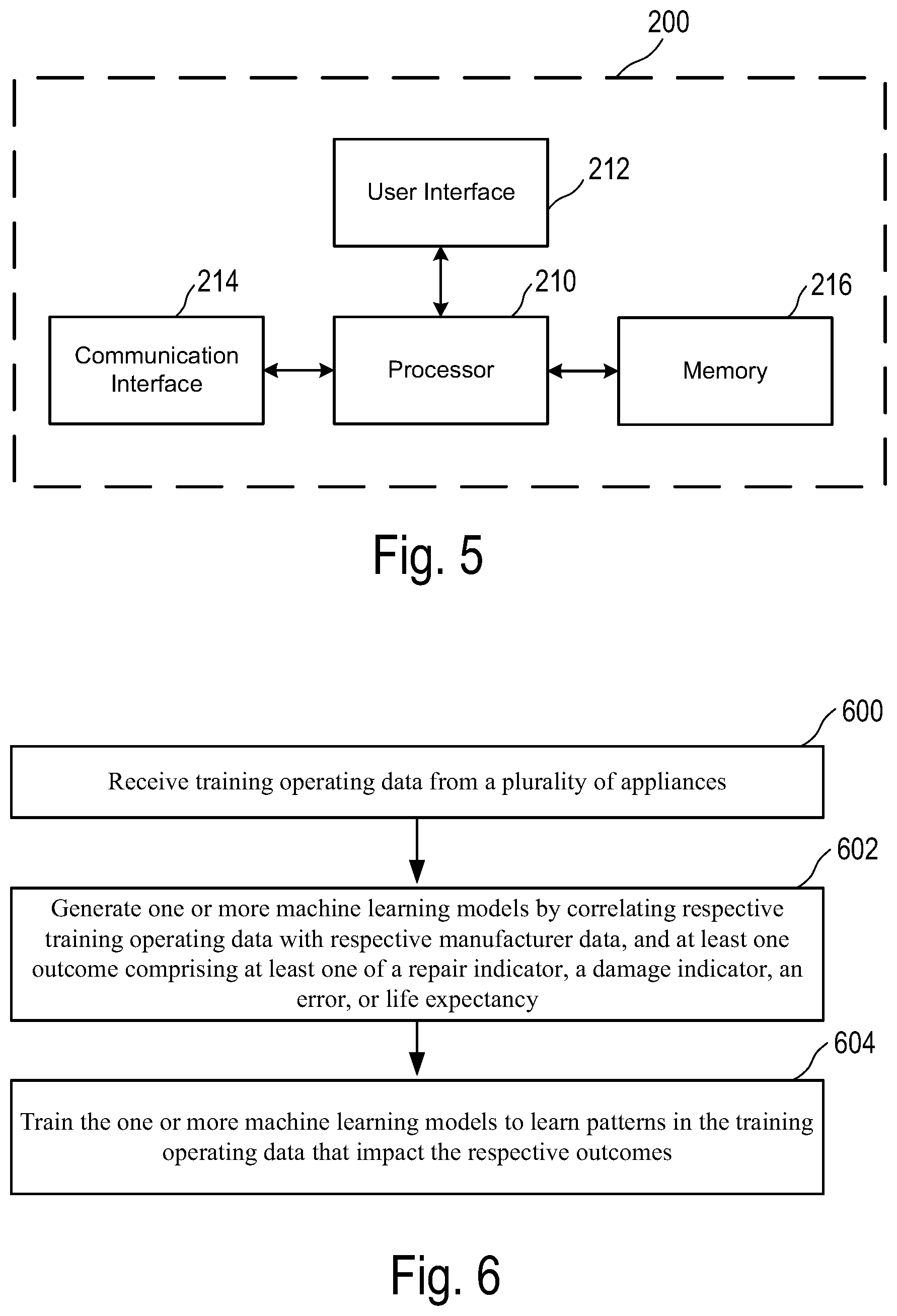 Patent US12590398 Figure 5 – Water bearing appliance, control method, and system