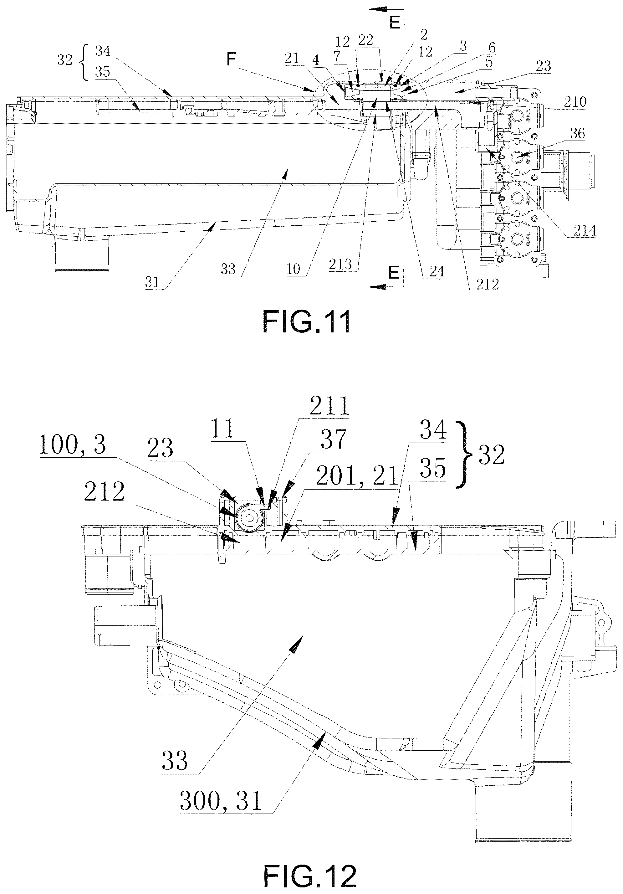 Patent US12590399 Figure 7 – Ejector, dispensing device and laundry treatment appliance