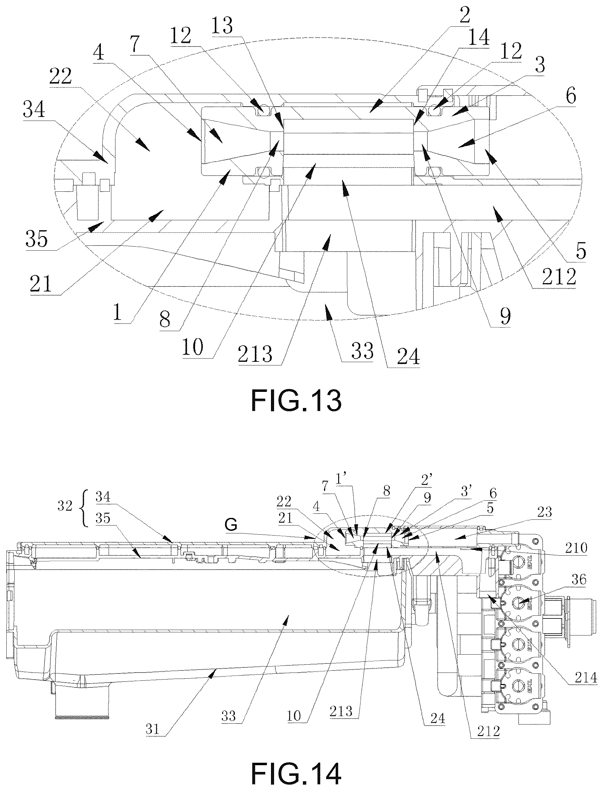 Patent US12590399 Figure 8 – Ejector, dispensing device and laundry treatment appliance
