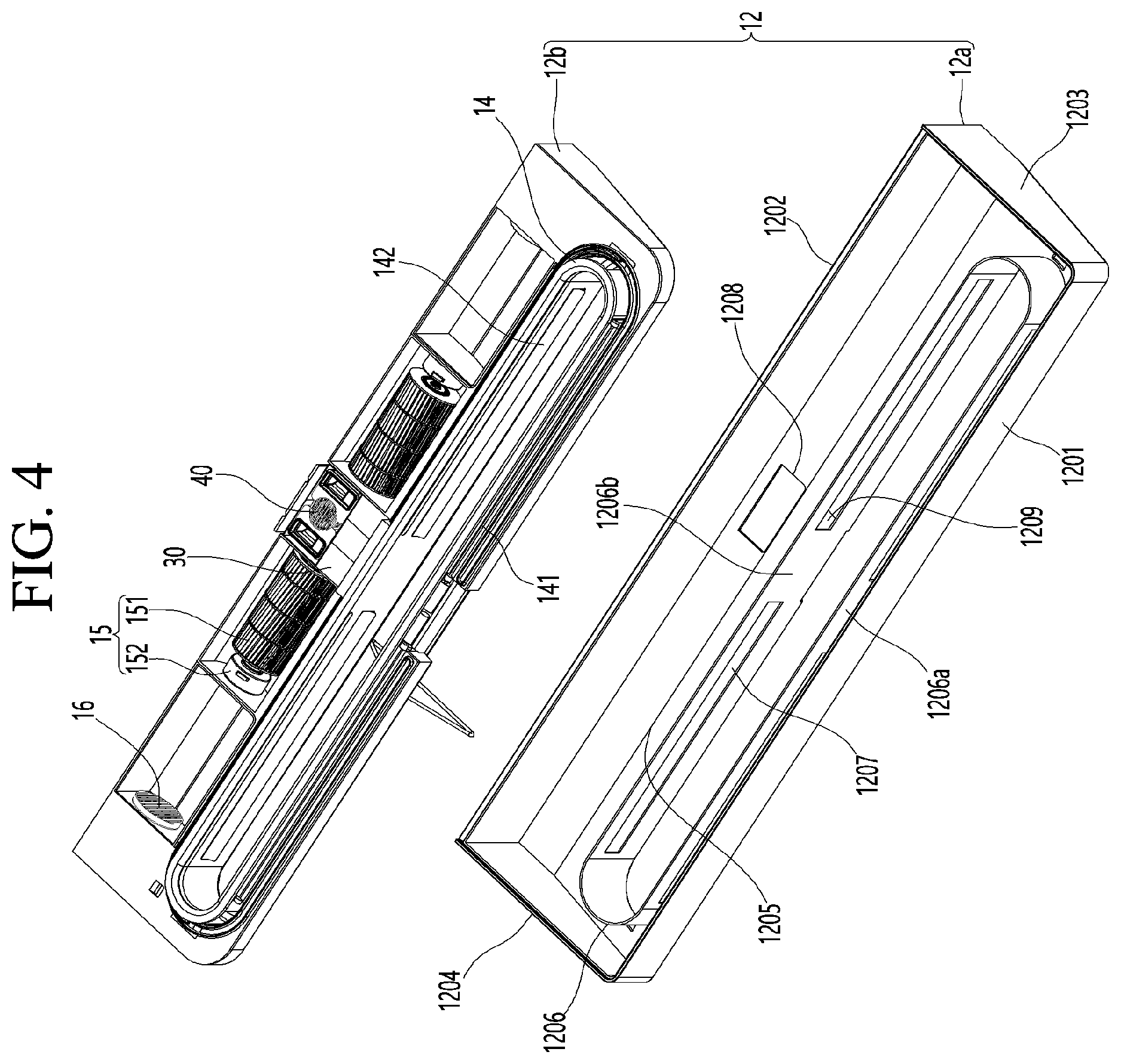 Patent US12590400 Figure 3 – Hanger device configured to have at least one of a wind guard or a wind guard housing