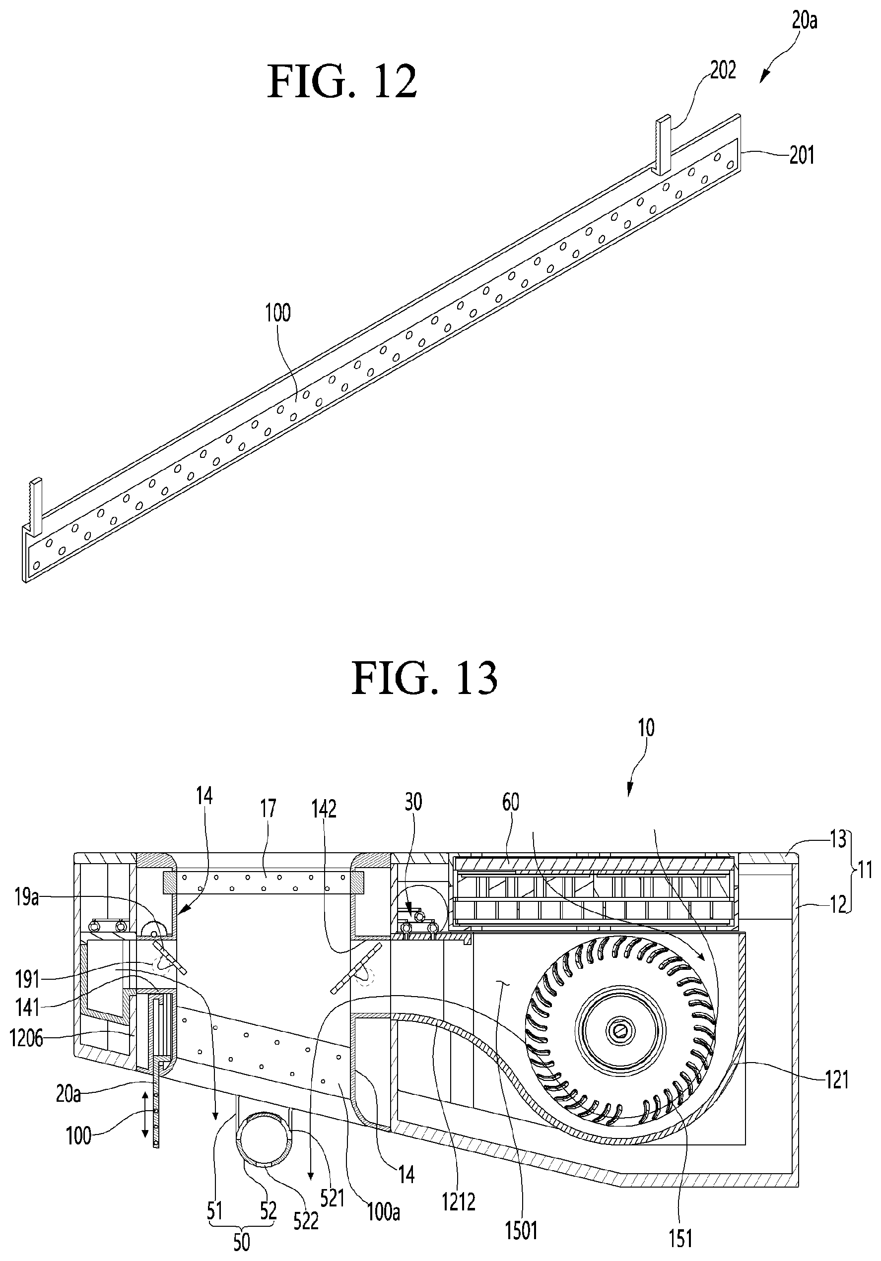 Patent US12590400 Figure 9 – Hanger device configured to have at least one of a wind guard or a wind guard housing